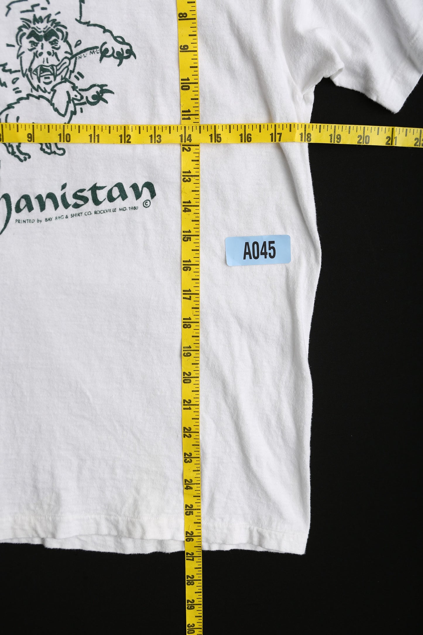 Vintage Graphic T-shirt - Afghanistan for Afghans
