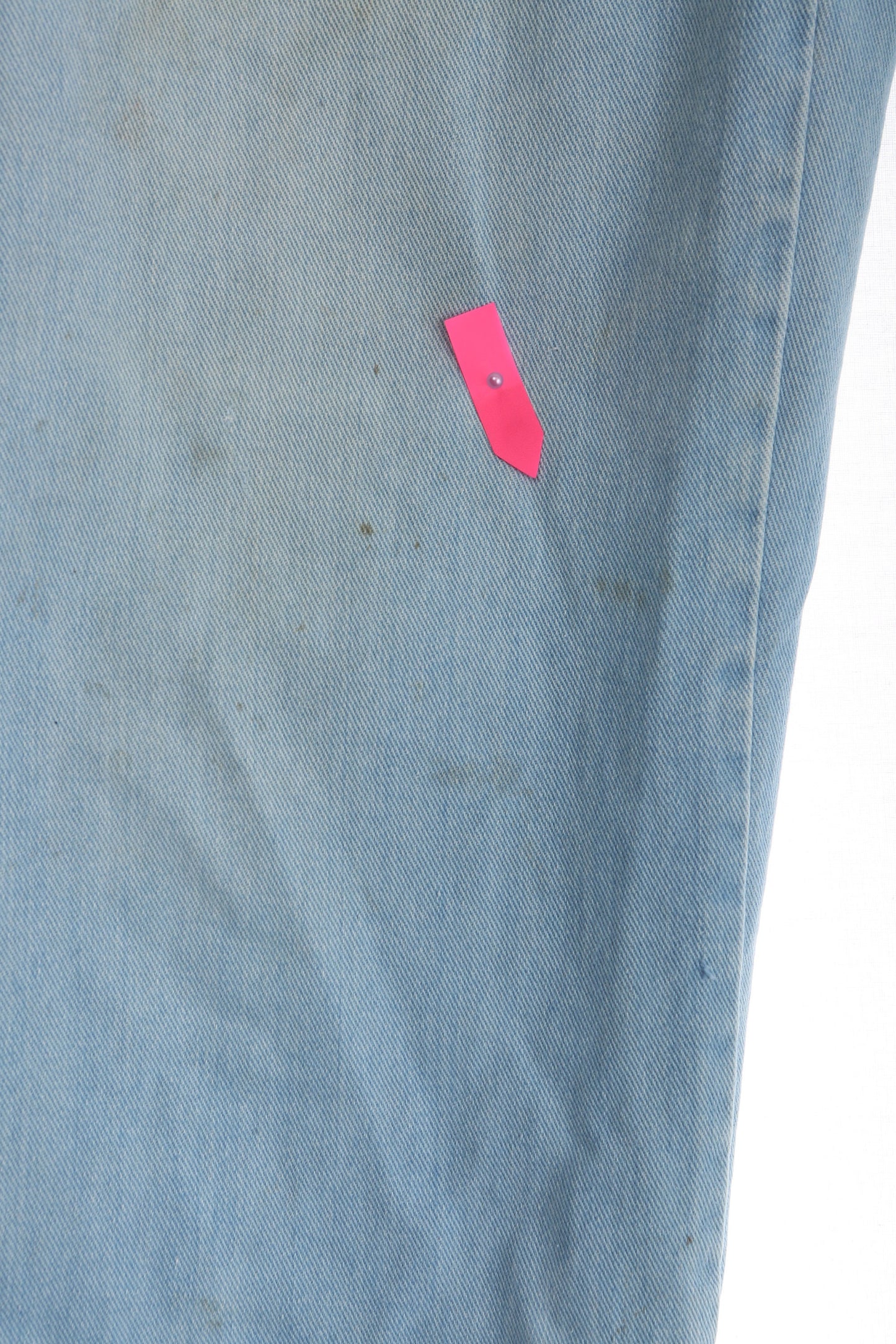 Vintage Men'd Blue Casual Denim Pants by Compass / Era 1970's - 1980's