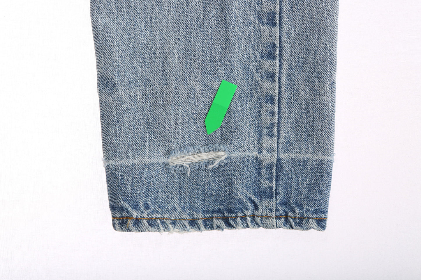 Vintage Levi's Distressed Denim Pants / Orange Tab