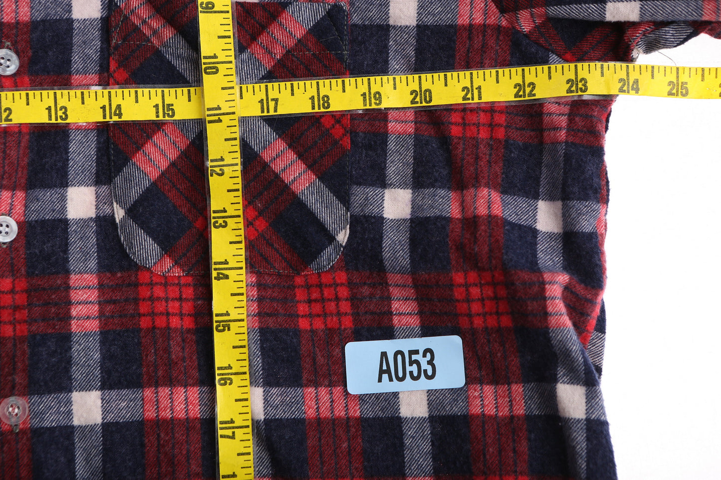Vintage Men's Red Plaid Flannel Shirt by Lumberjack / Era 1970's - 1980's
