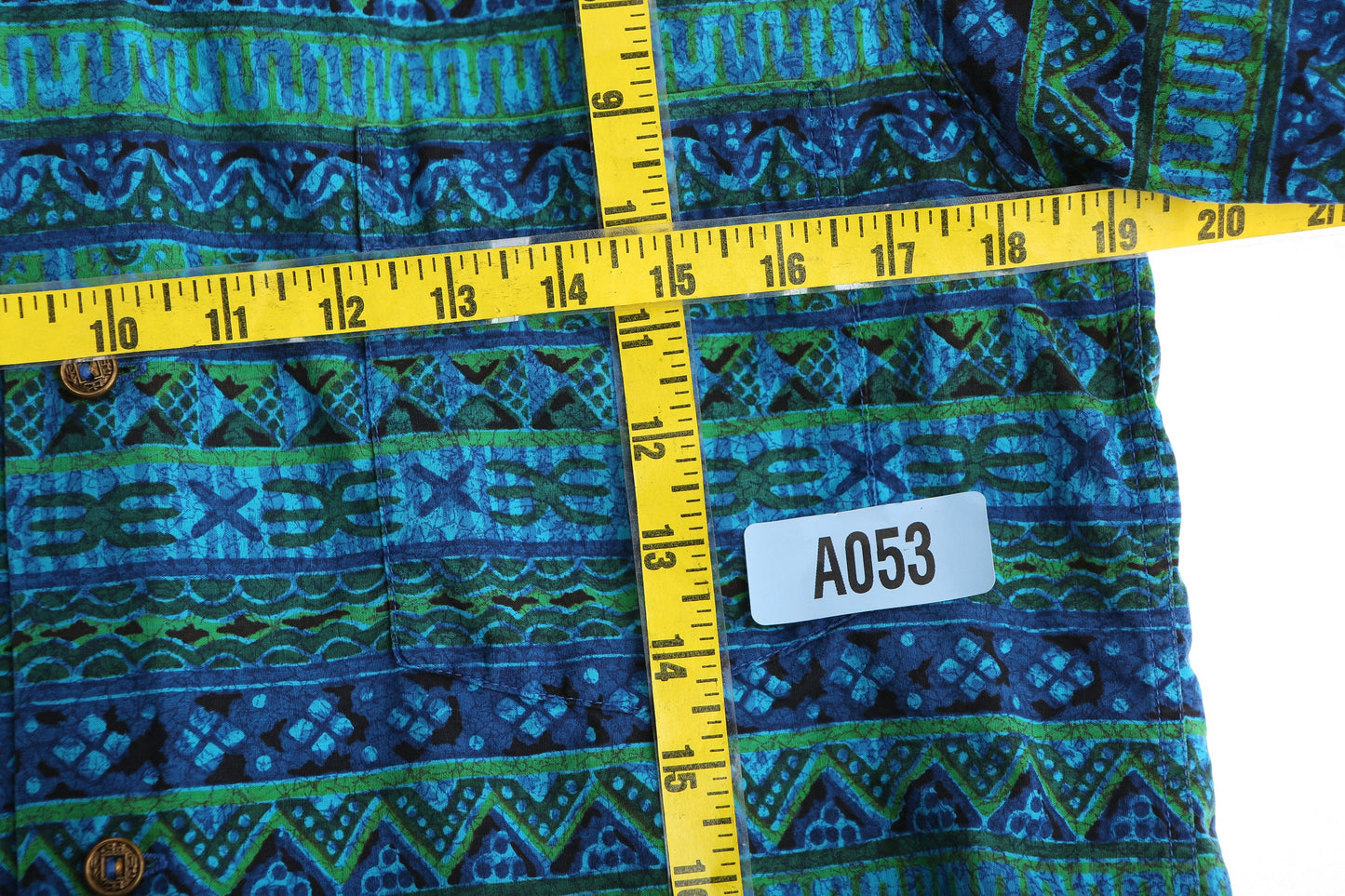 Vintage Men's Hawaiian Shirt by Tori Richard Honolulu / Estimated Era: 1950's - 1960's