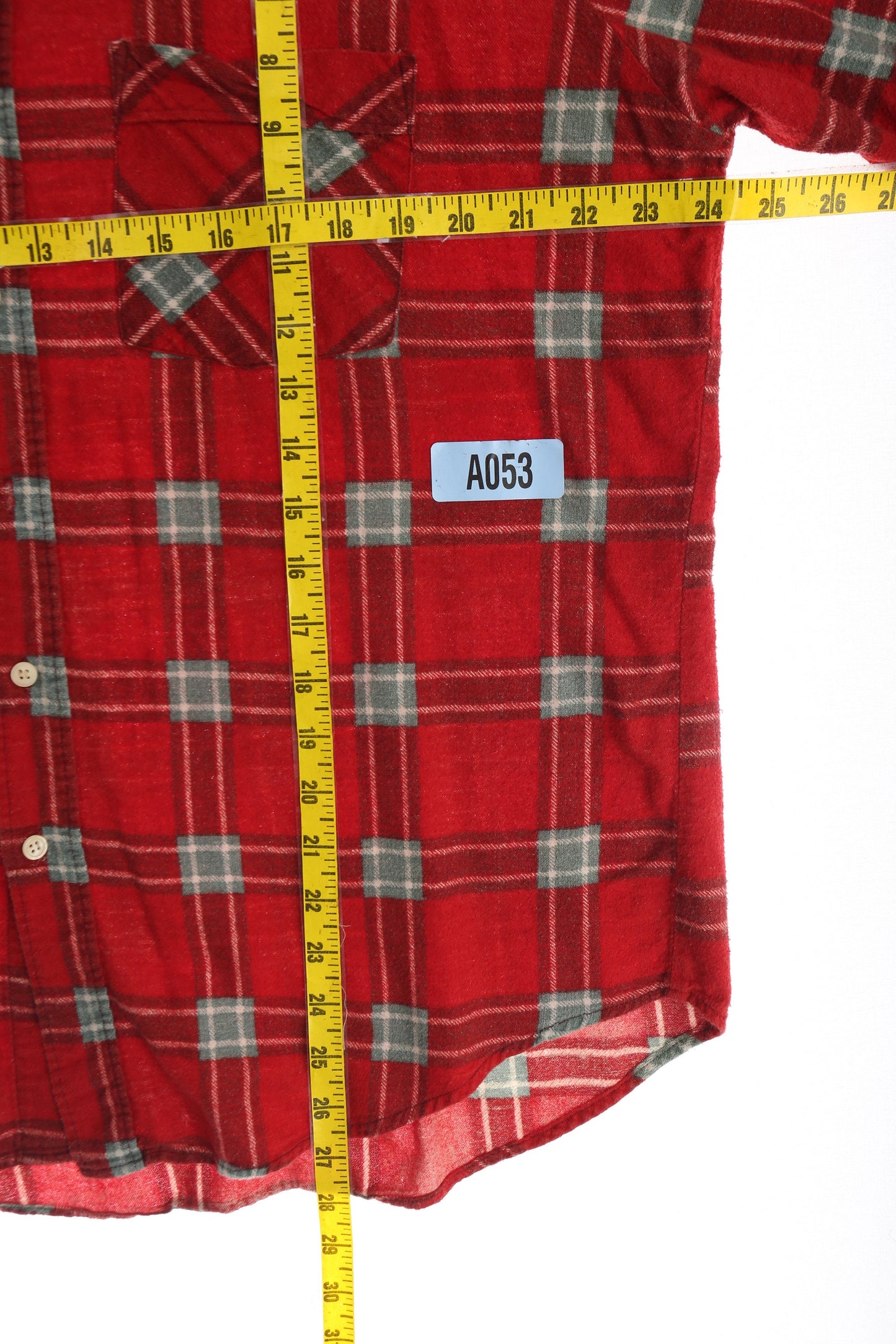 Vintage Red Flannel Shirt by Woodland