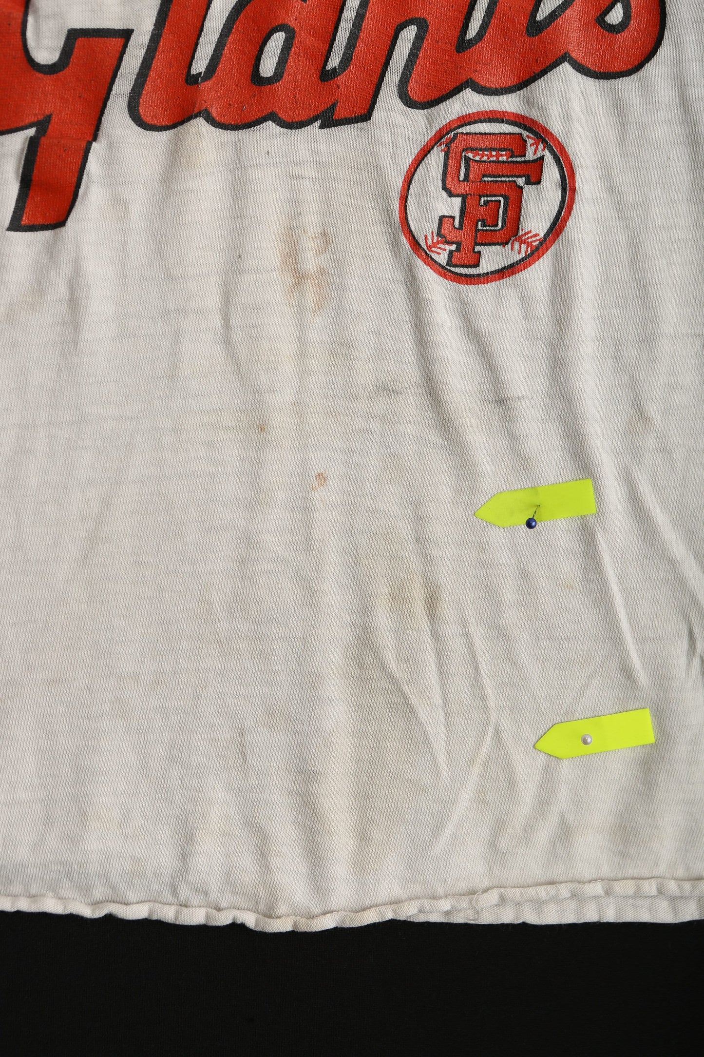 Vintage San Francisco Giants Graphic Baseball T-shirt - Victory Knits