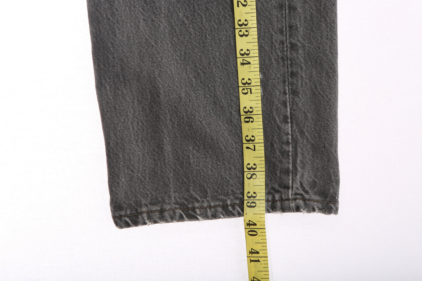 Vintage 501 Black Levi's Denim Pants / Made in USA / WPL 423 / Era 1990's - Y2K