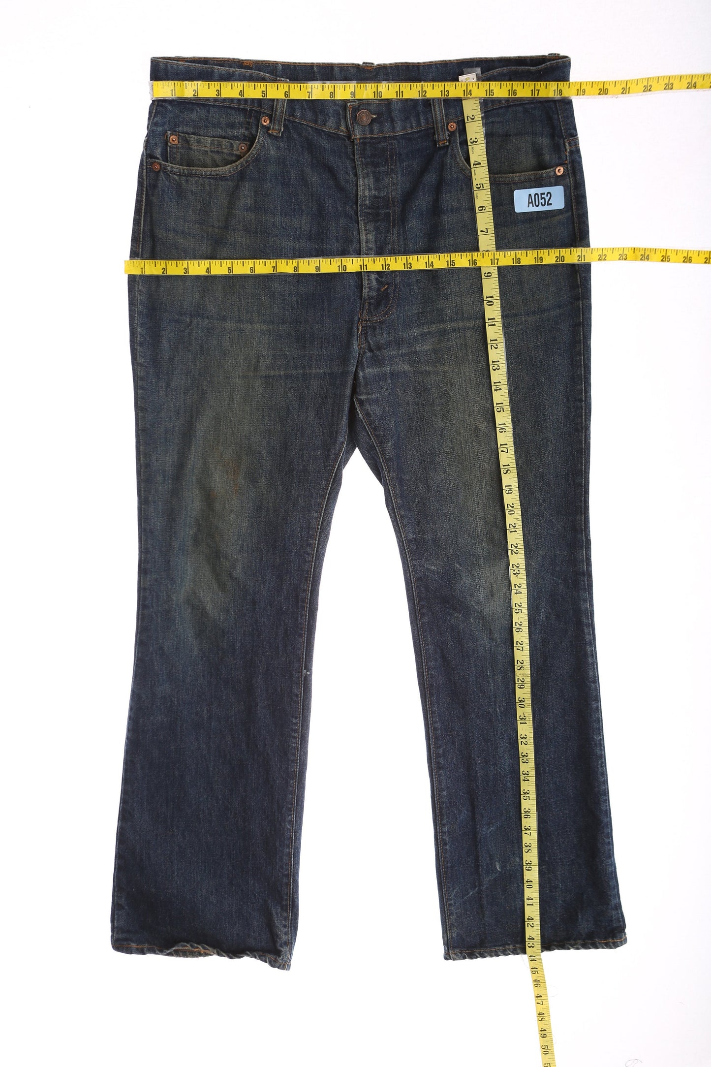 Vintage Levi's Denim Pants / Dark Wash / Era 1980's - 1990's