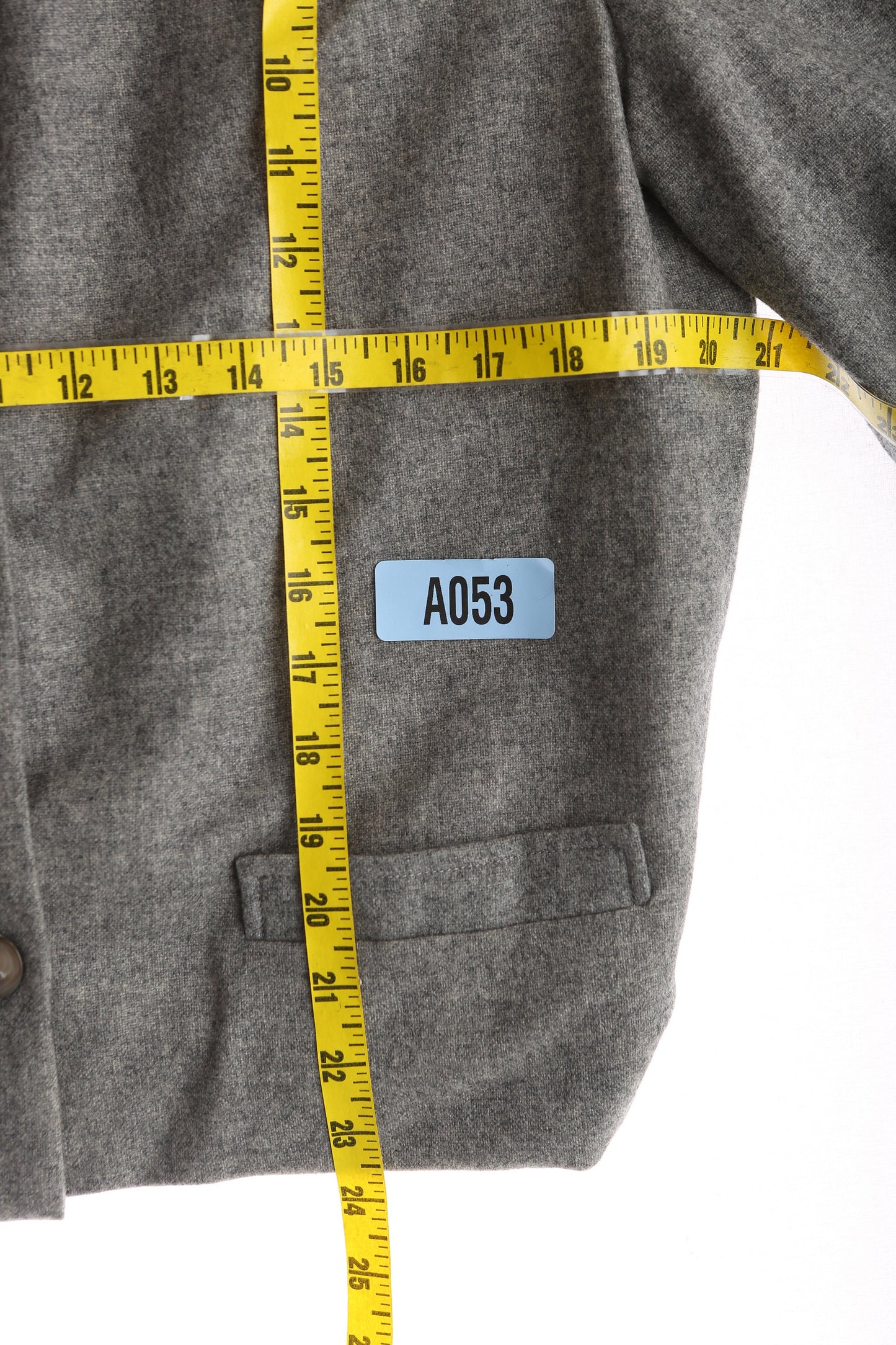 Vintage Women Gray Varsity Jacket by Kandel / Era 1950's - 1960's