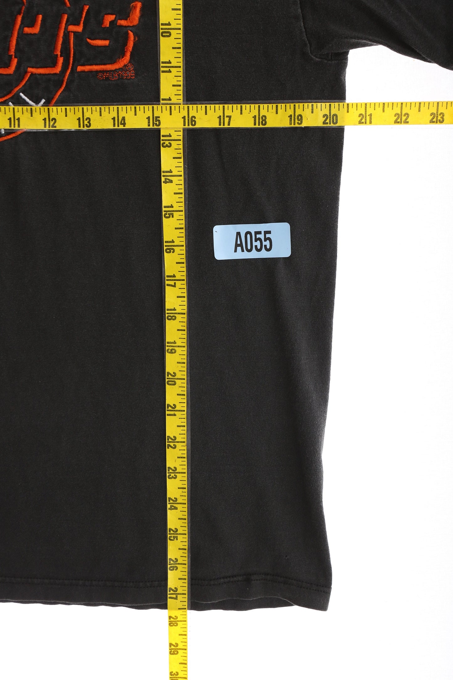 Vintage San Francisco Giants Black Embroidered T-shirt