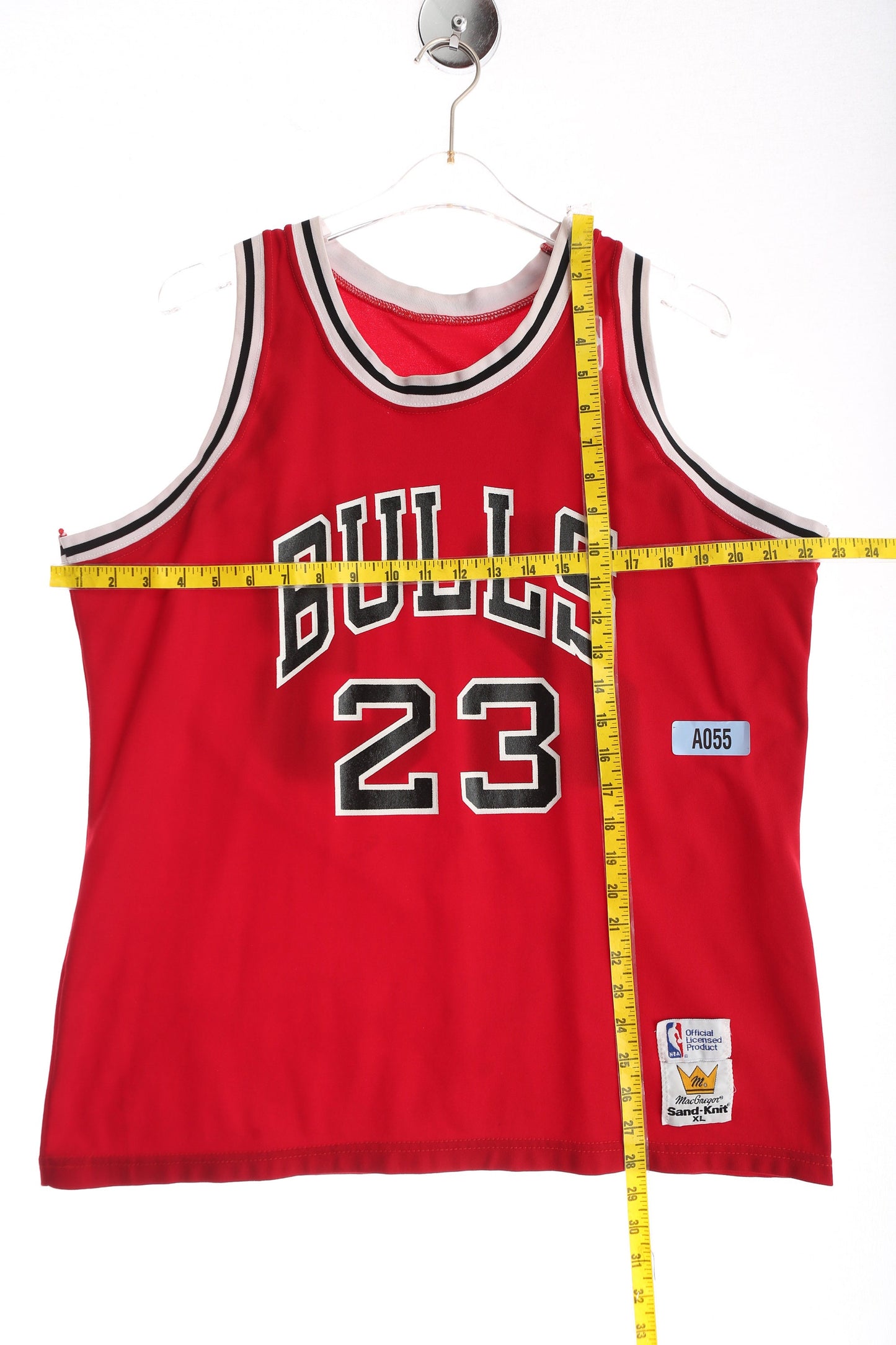 Vintage 23 Bulls Red Basketball Jersey
