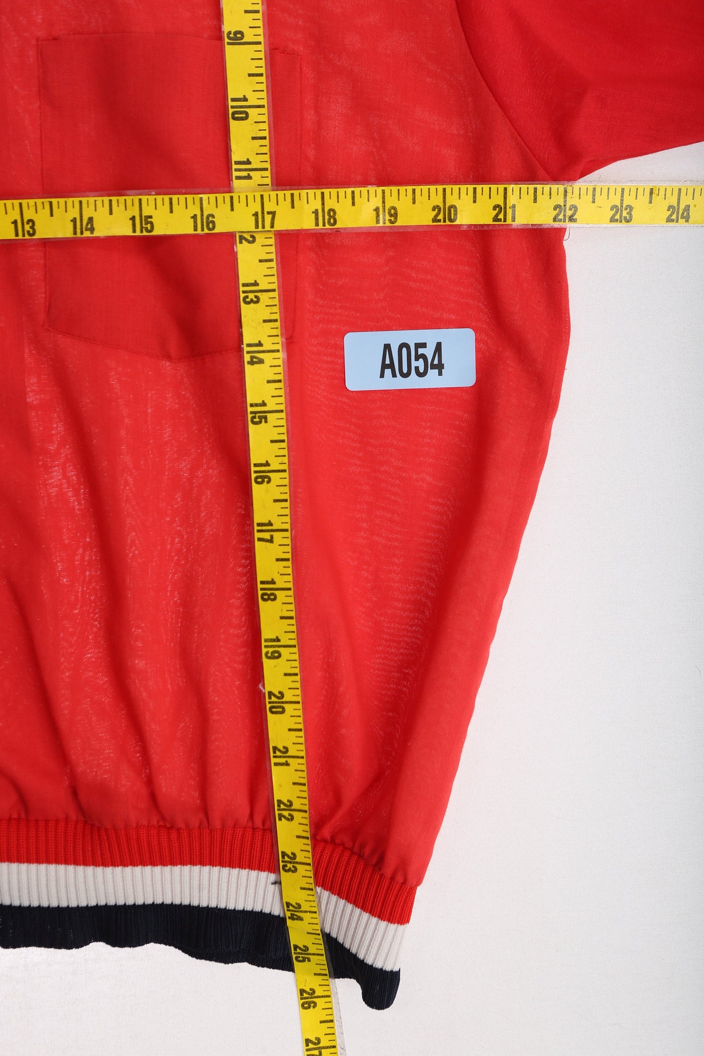 Vintage Men's Red Button Up Shirt by Bandito Jac