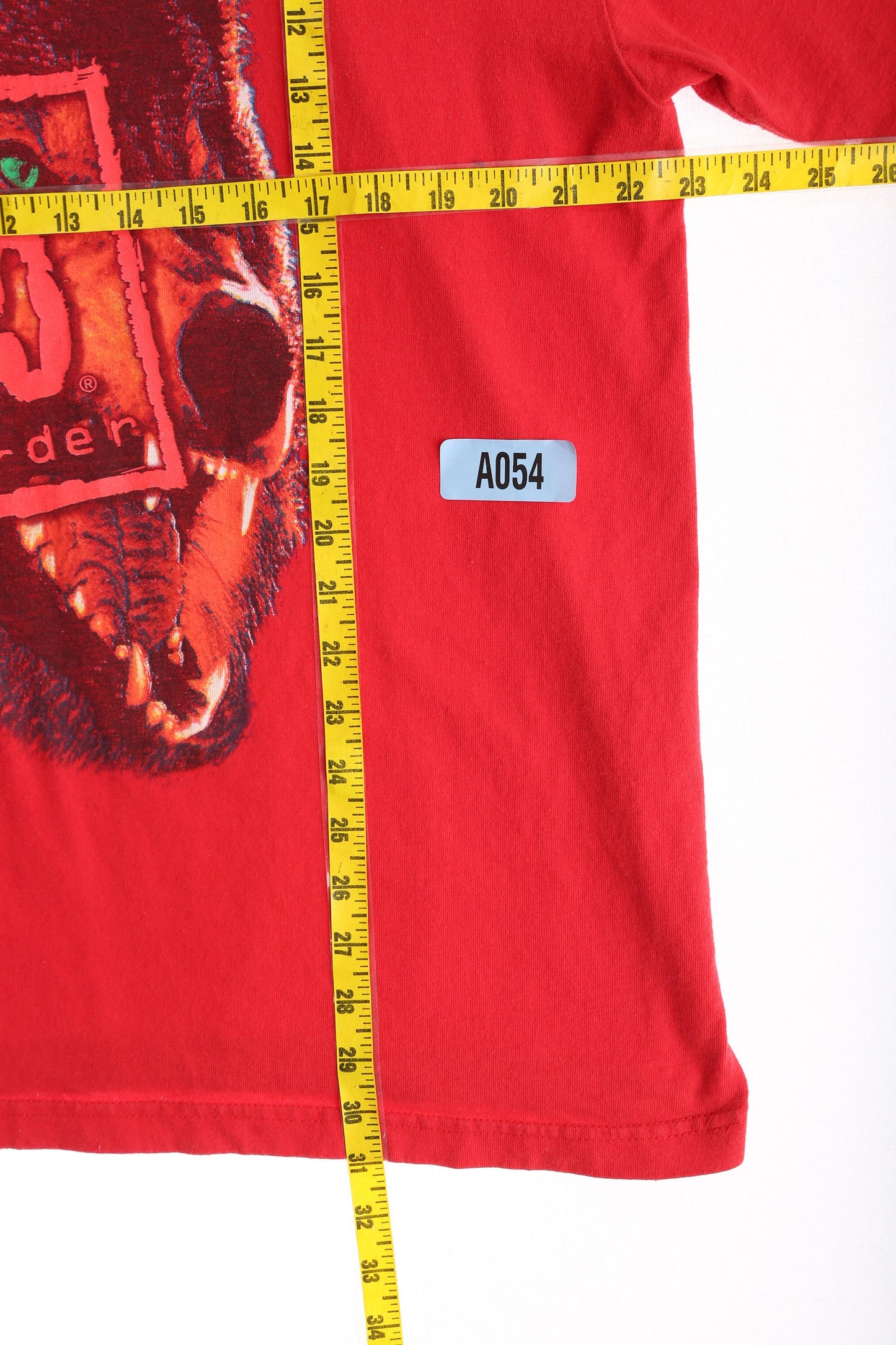 Vintage New World Order Red Graphic T-shirt