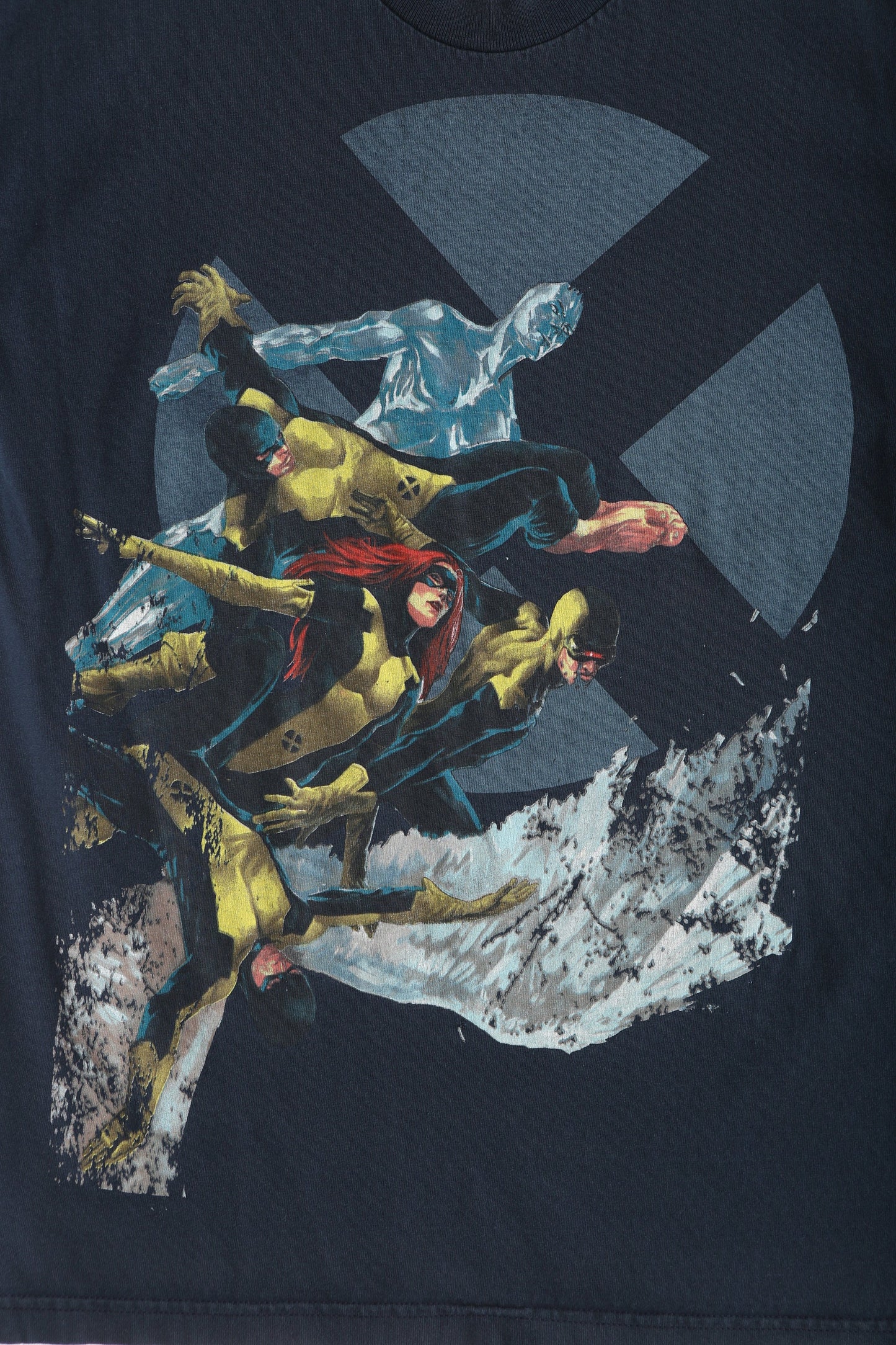 Vintage X Men Blue Graphic T-shirt