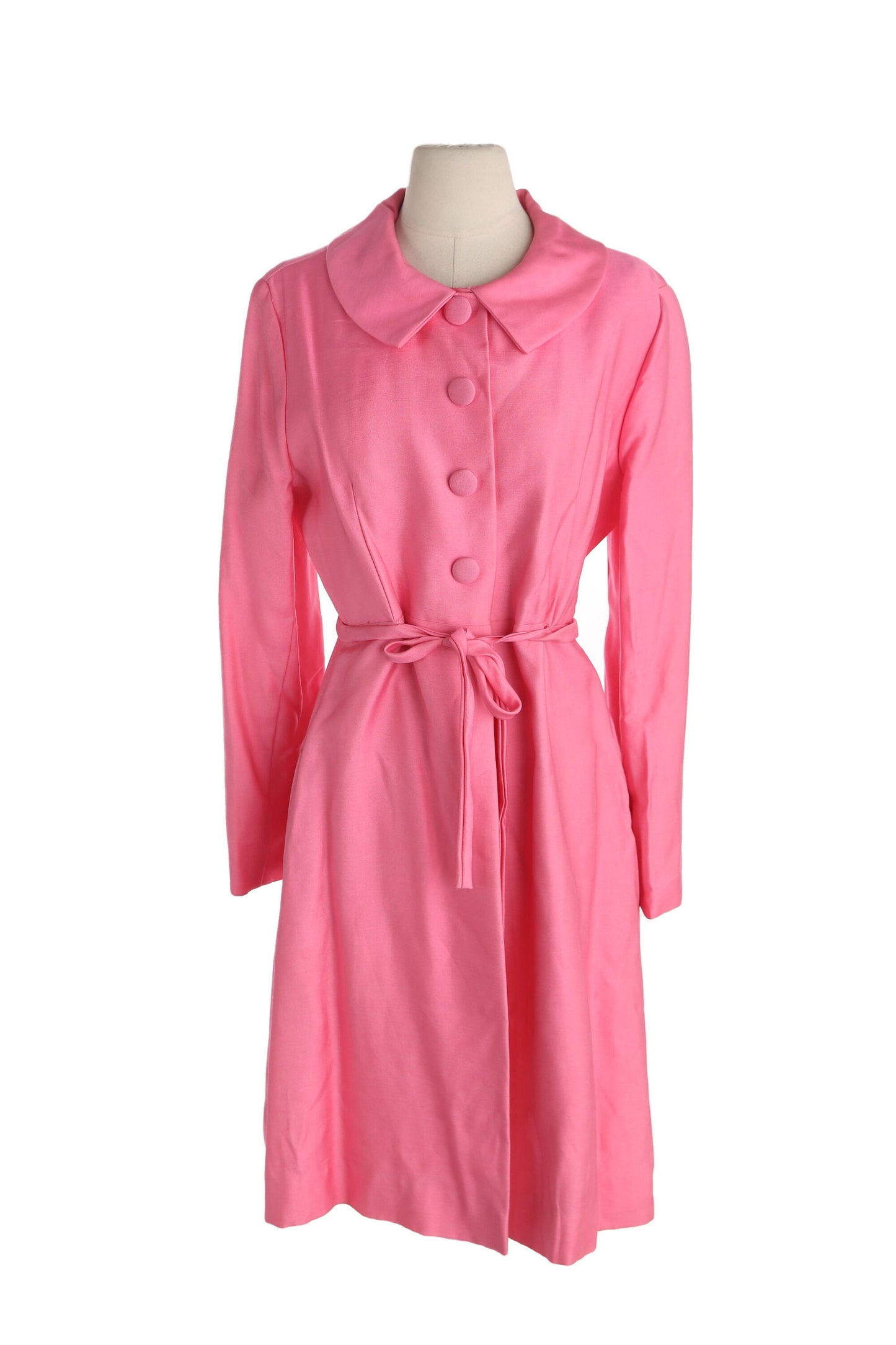 Vintage Women's Pink 50's Dress by Emma Domb California