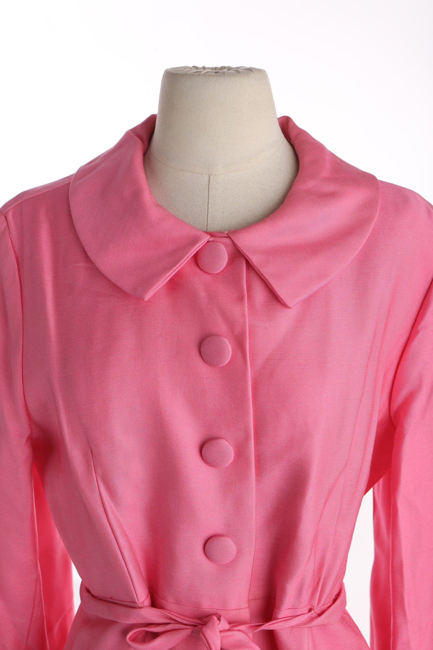 Vintage Women's Pink 50's Dress by Emma Domb California