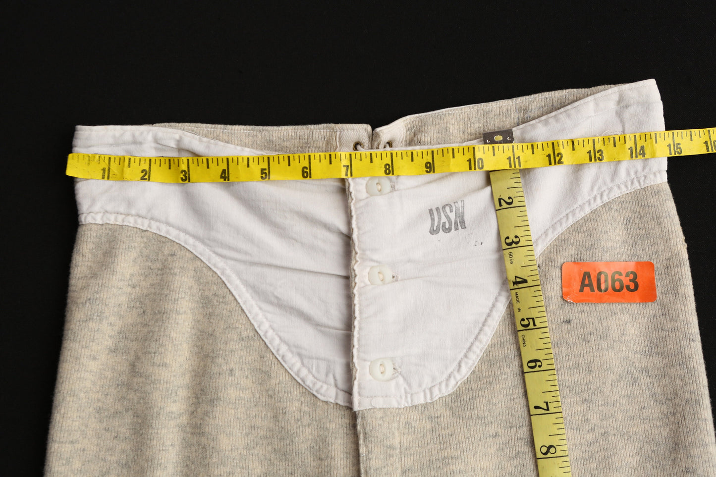 Vintage Gray Military Thermal Pants