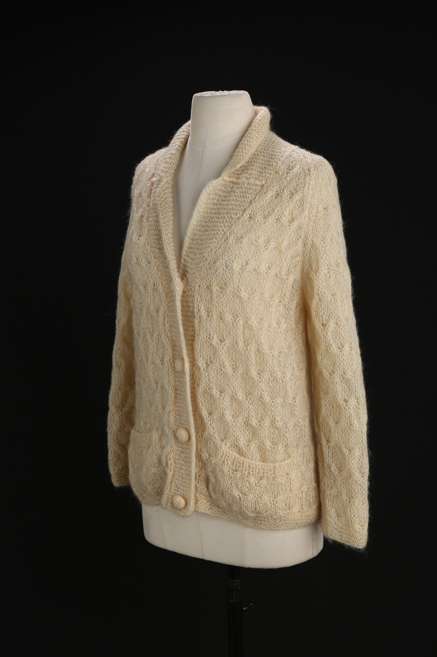 Vintage Women Knitted Cardigan Sweater