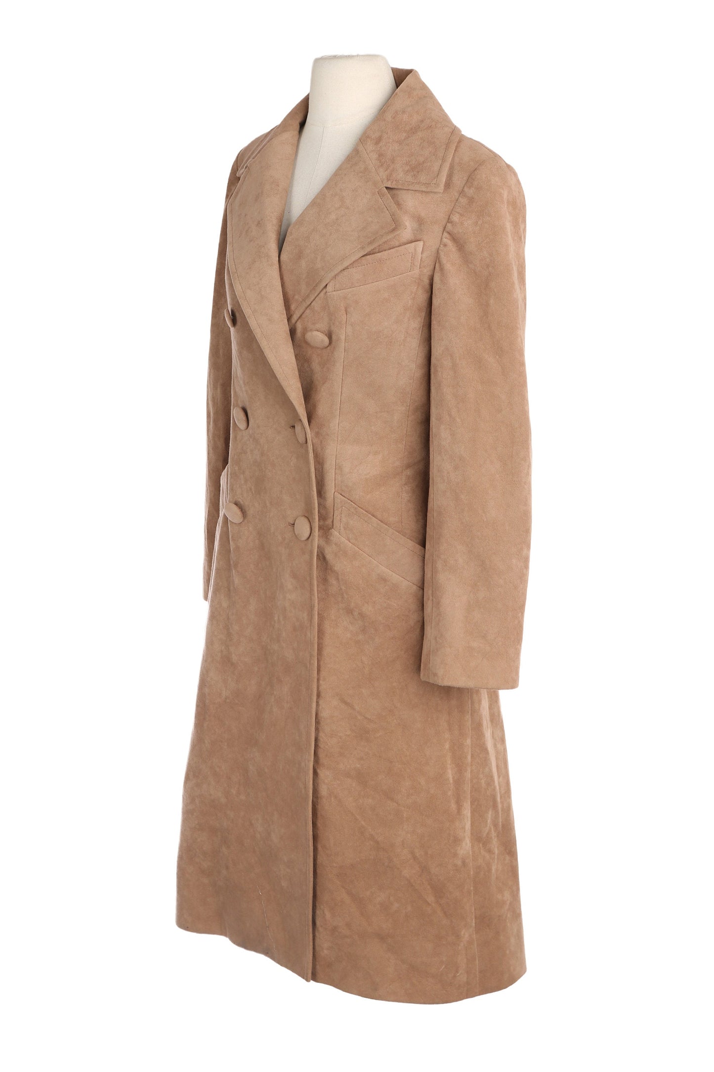 Vintage Women's Brown Suede Coat