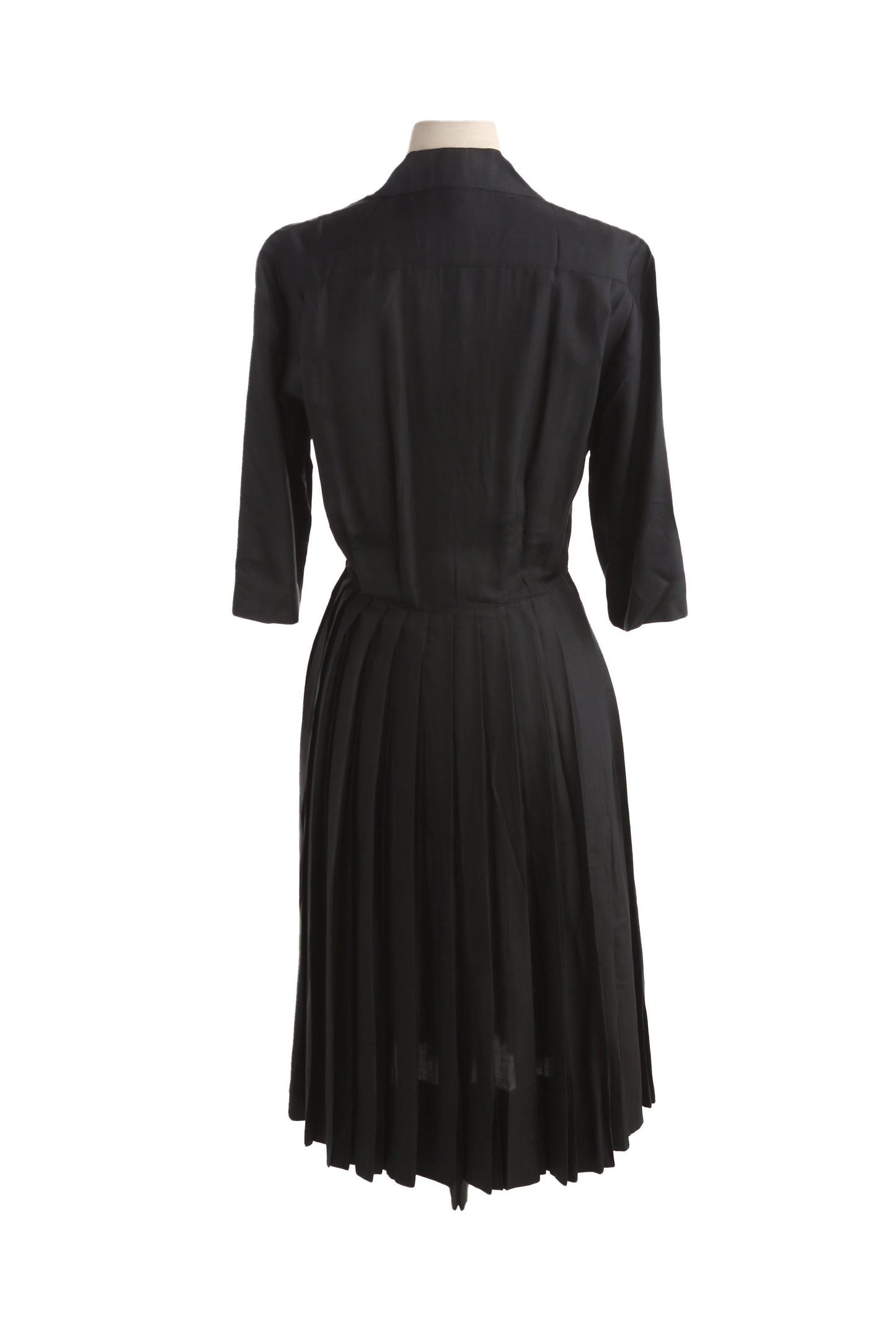 50s Women Black Casual Dress