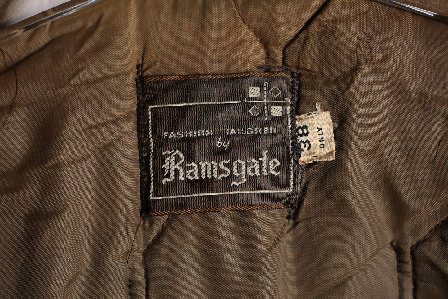Vintage Men's Brown Winter Coat by Ramsgate