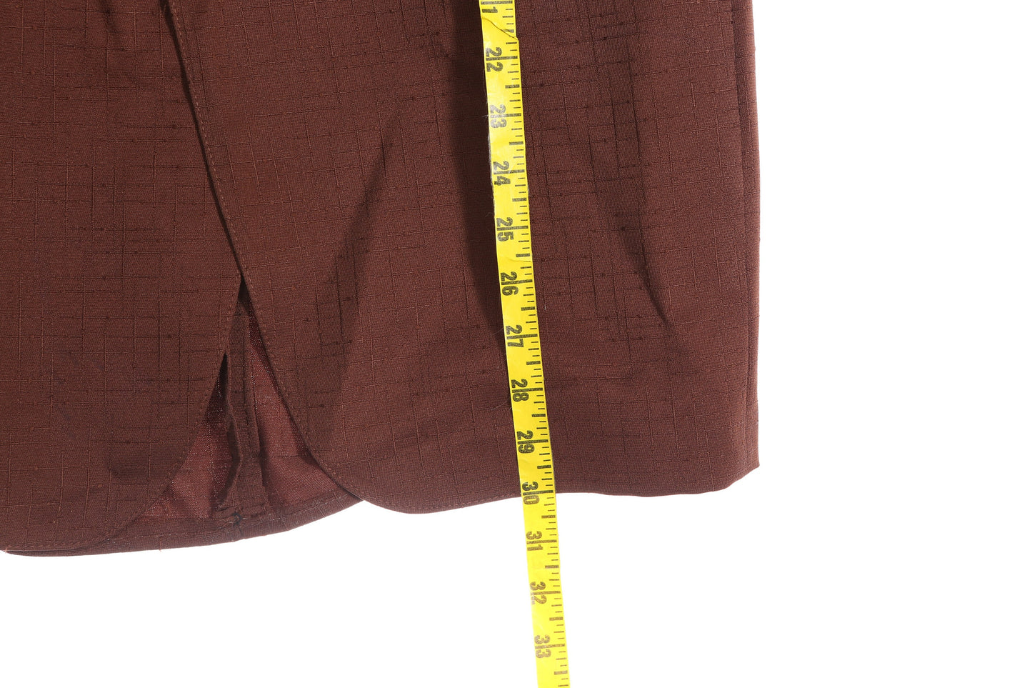 1970s Men's Brown Polyester Suit