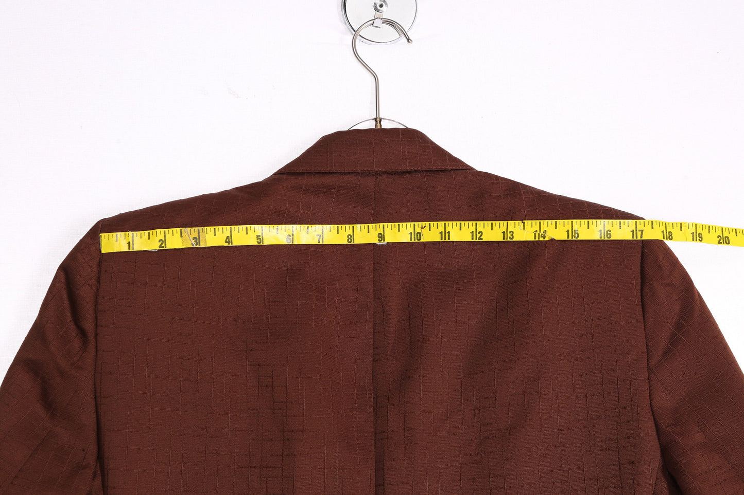 1970s Men's Brown Polyester Suit
