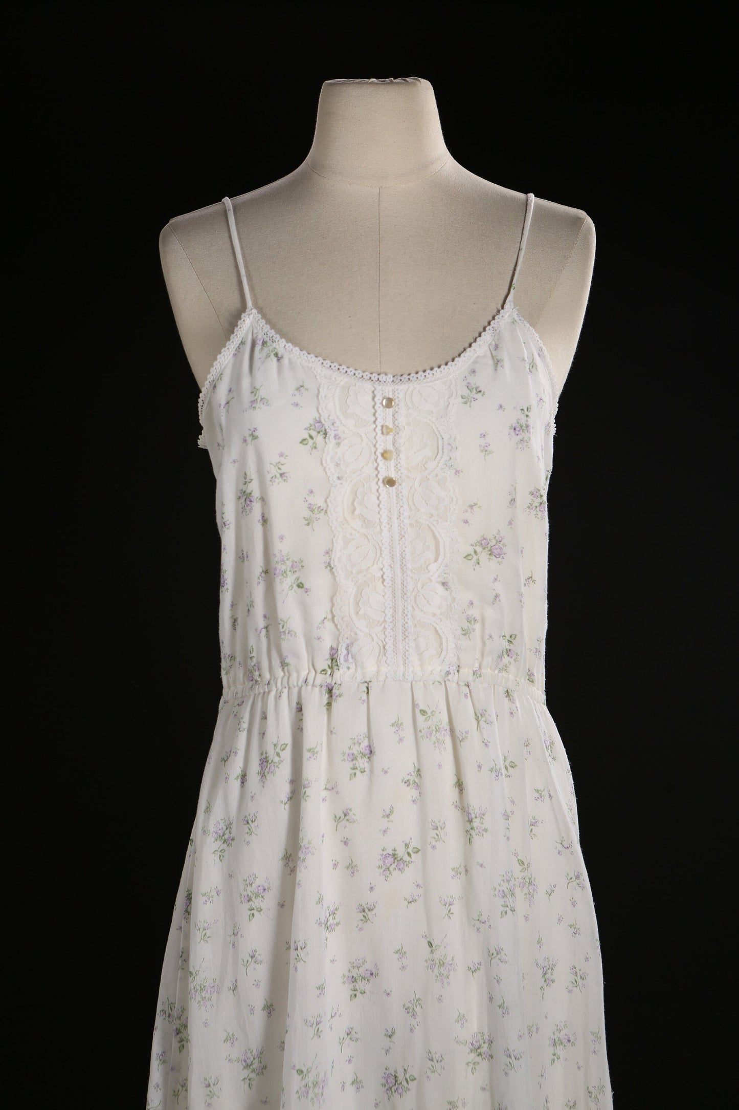 Vintage Women's Floral Print Summer Prairie Dress