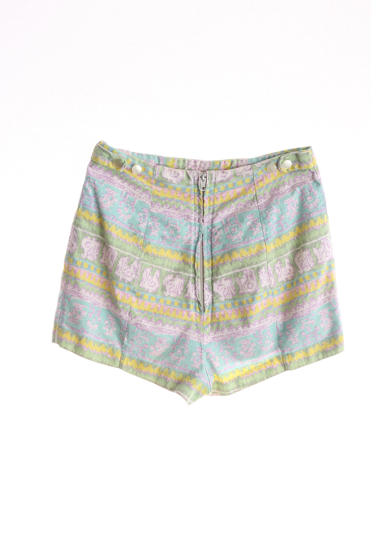 Vintage Women's High Waist Shorts - Estimated Era 1950's - 1960's
