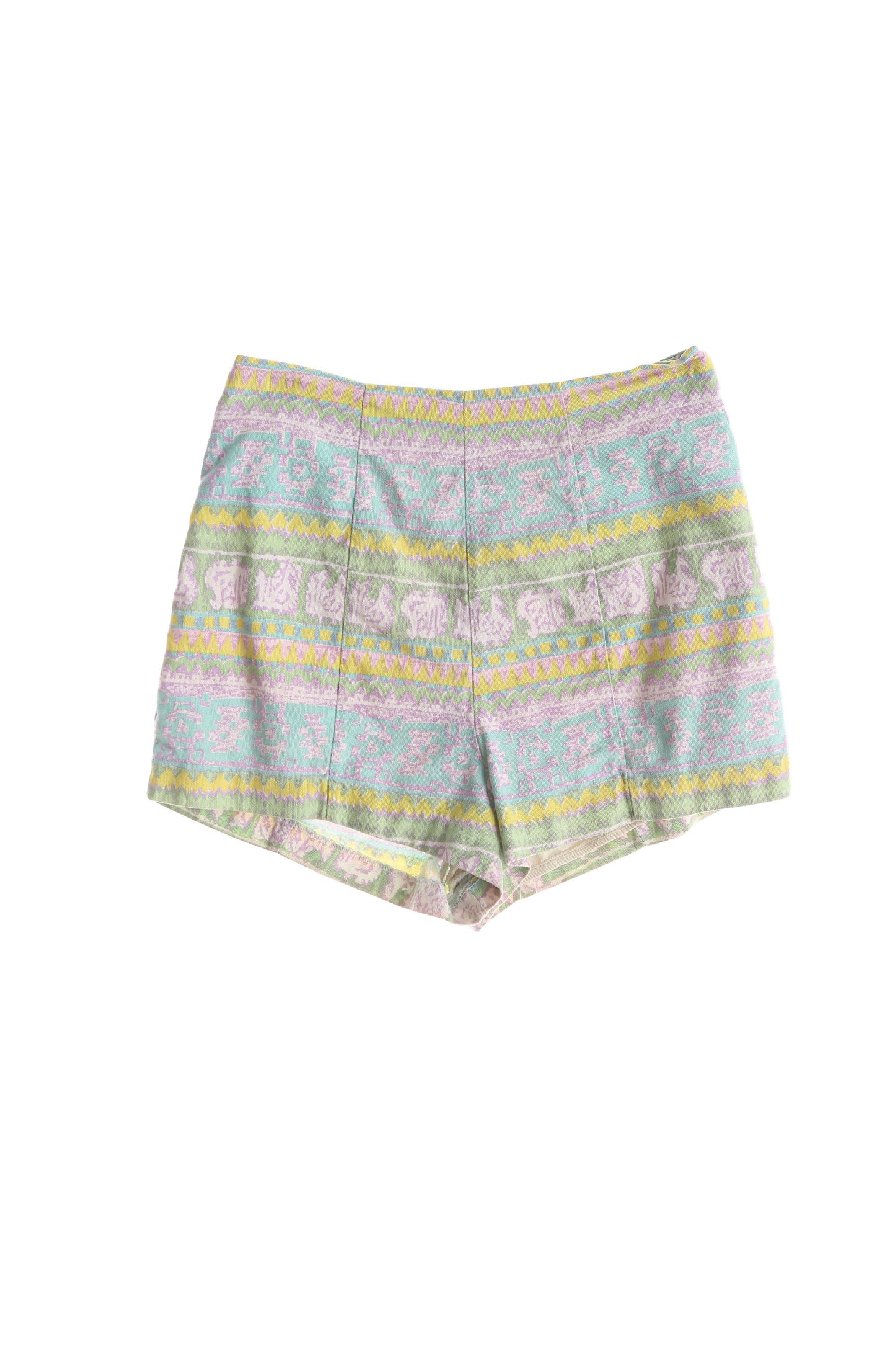 Vintage Women's High Waist Shorts - Estimated Era 1950's - 1960's