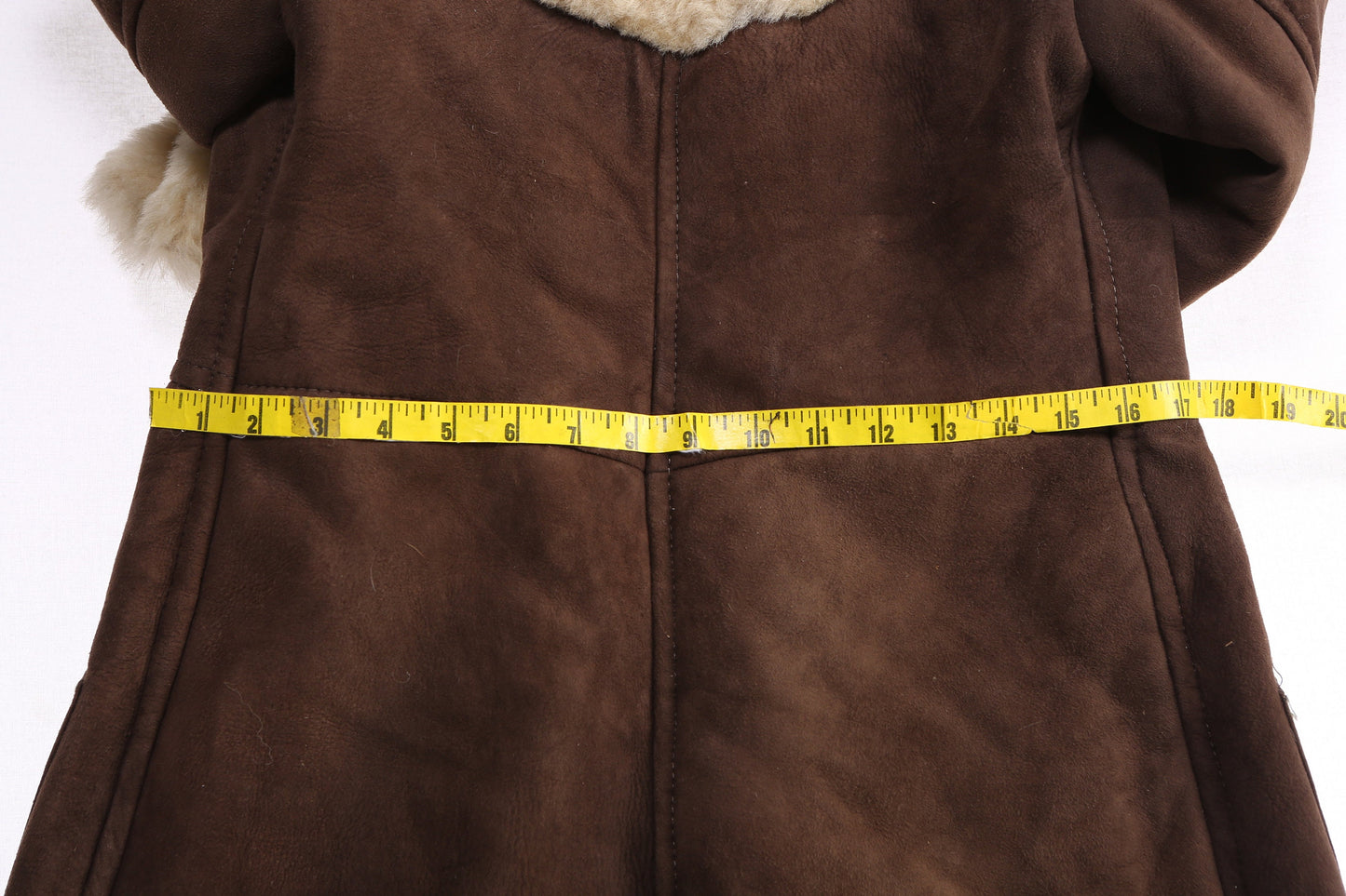 Vintage Women's Brown Shearling Coat
