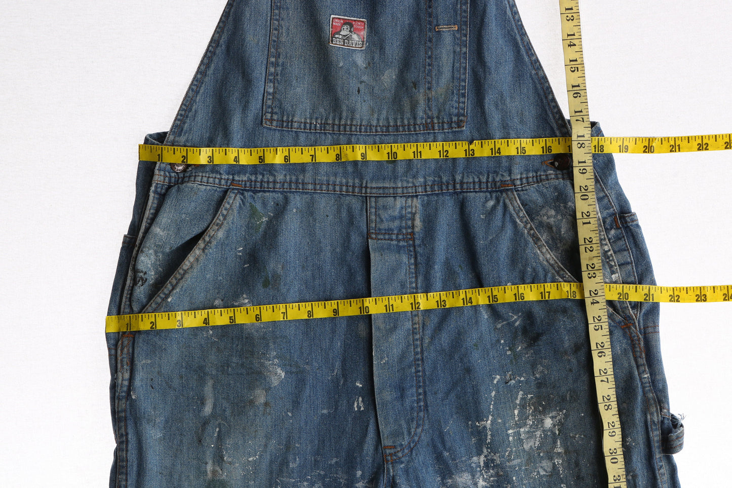 Vintage Ben Davis Blue Denim Overalls