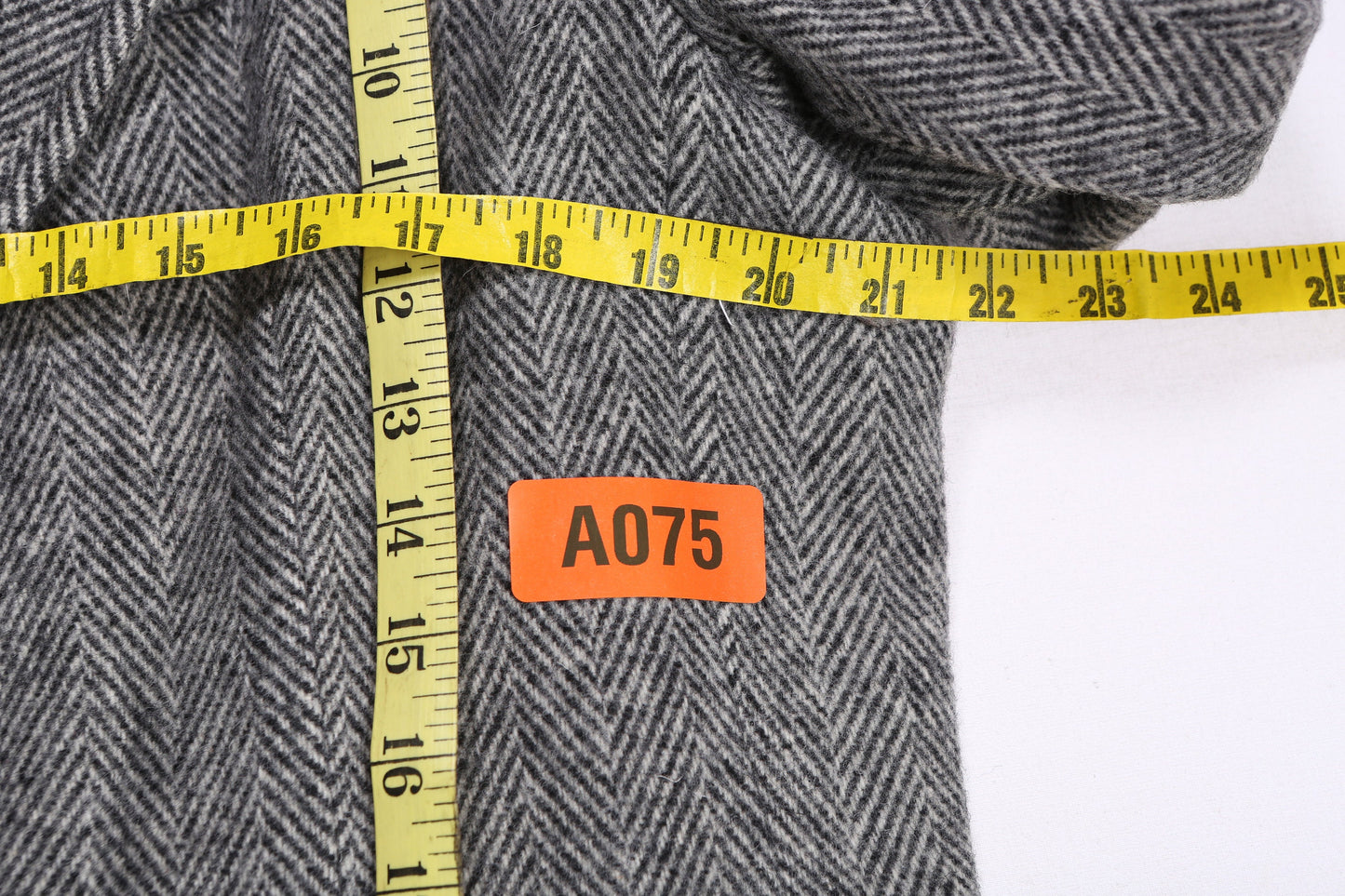 Vintage Women's Gray Winter Trench Coat by Charles Klein - Estimated Era 1990's - 2000's