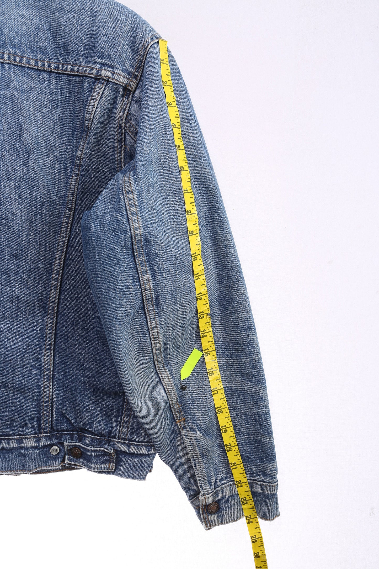 Vintage Levi's Denim Sherpa - Estimated Era 1970's - 1980's