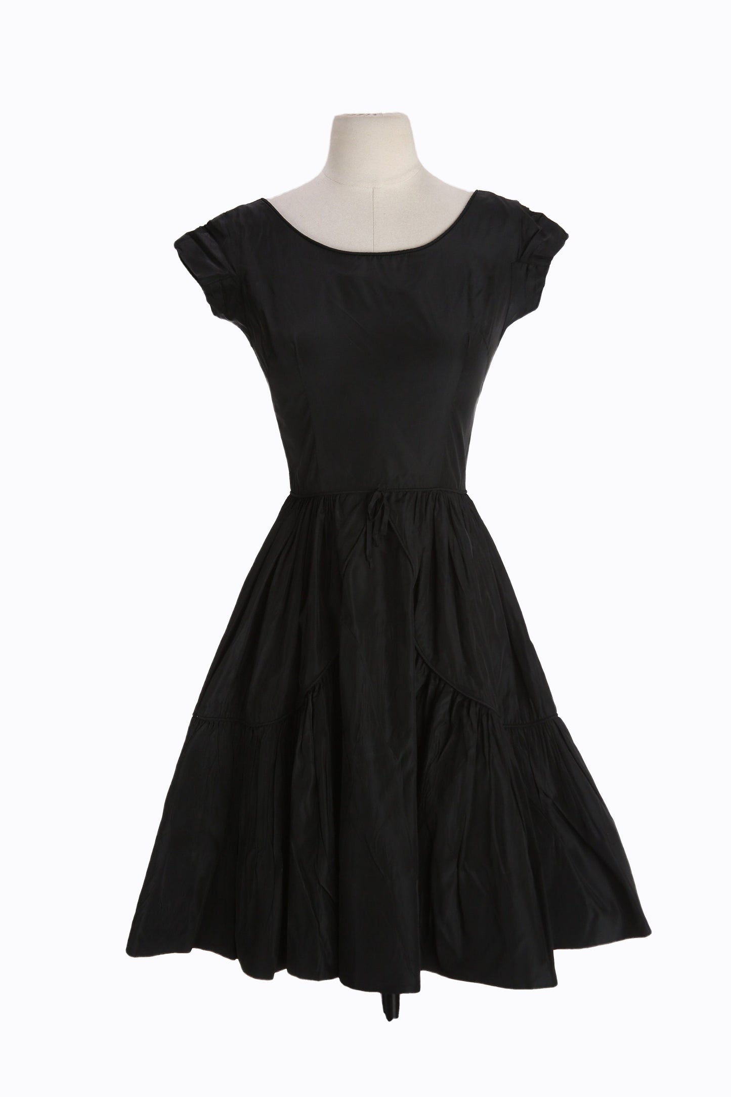 1950's Women's Black Casual Dress by Gay Gibson