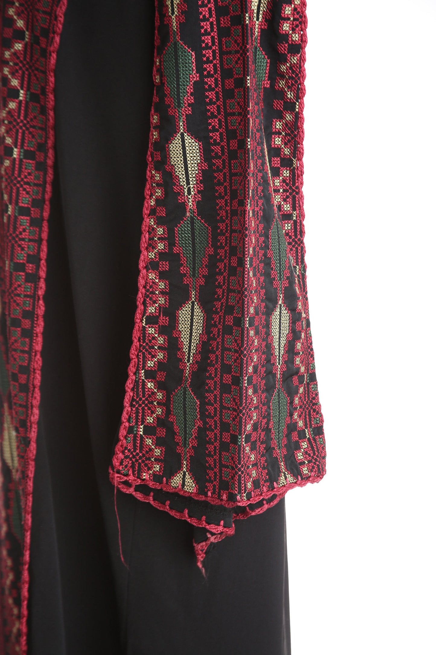 Women's Black Tunic Embroidered Dress