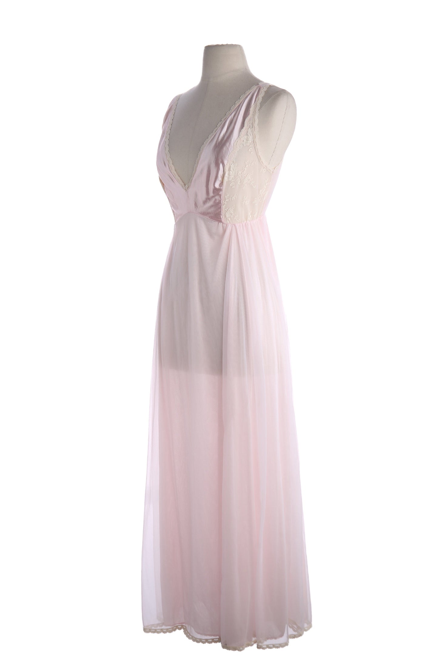 Vintage Women's Pink Nightgown Dress