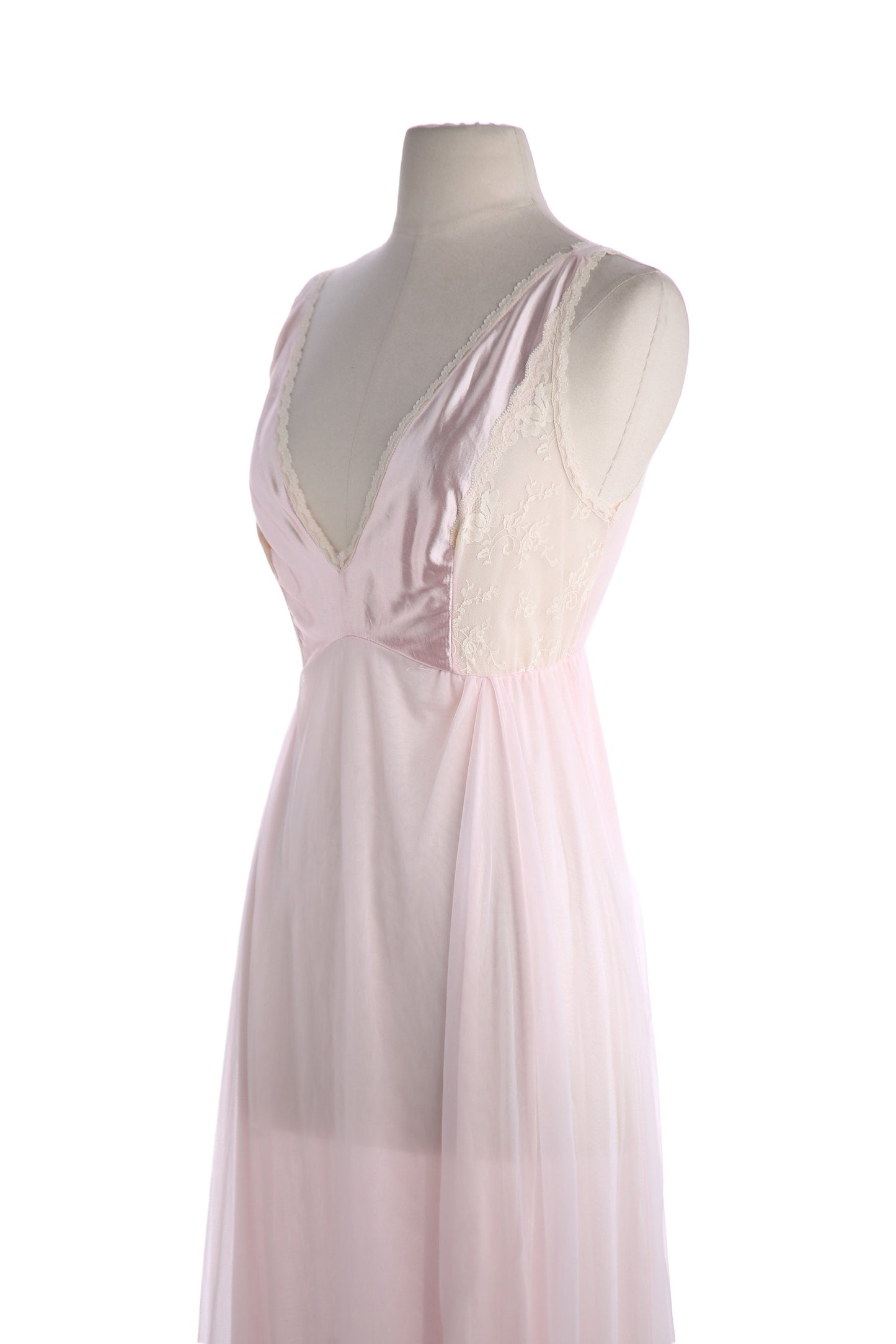 Vintage Women's Pink Nightgown Dress