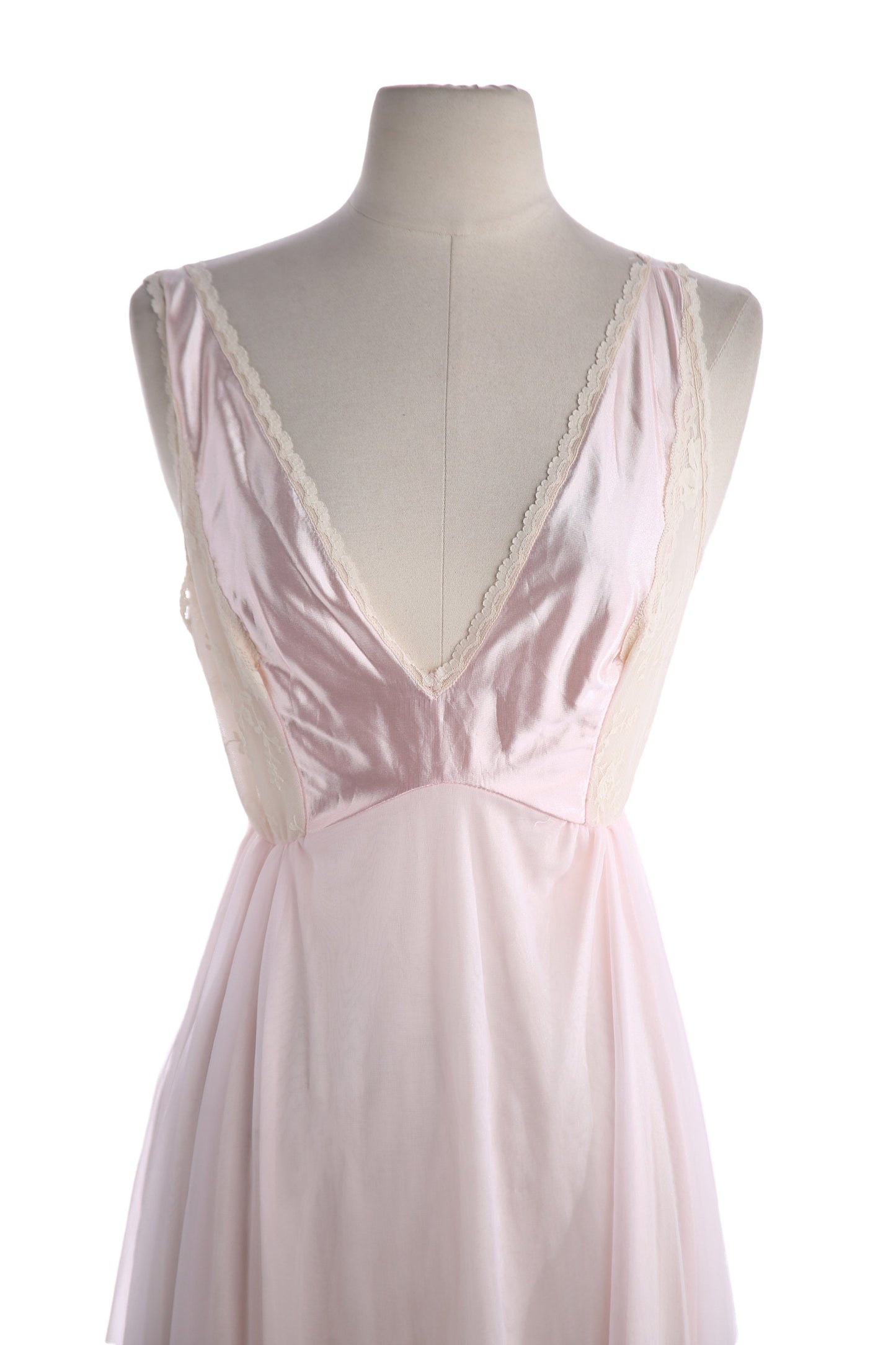 Vintage Women's Pink Nightgown Dress