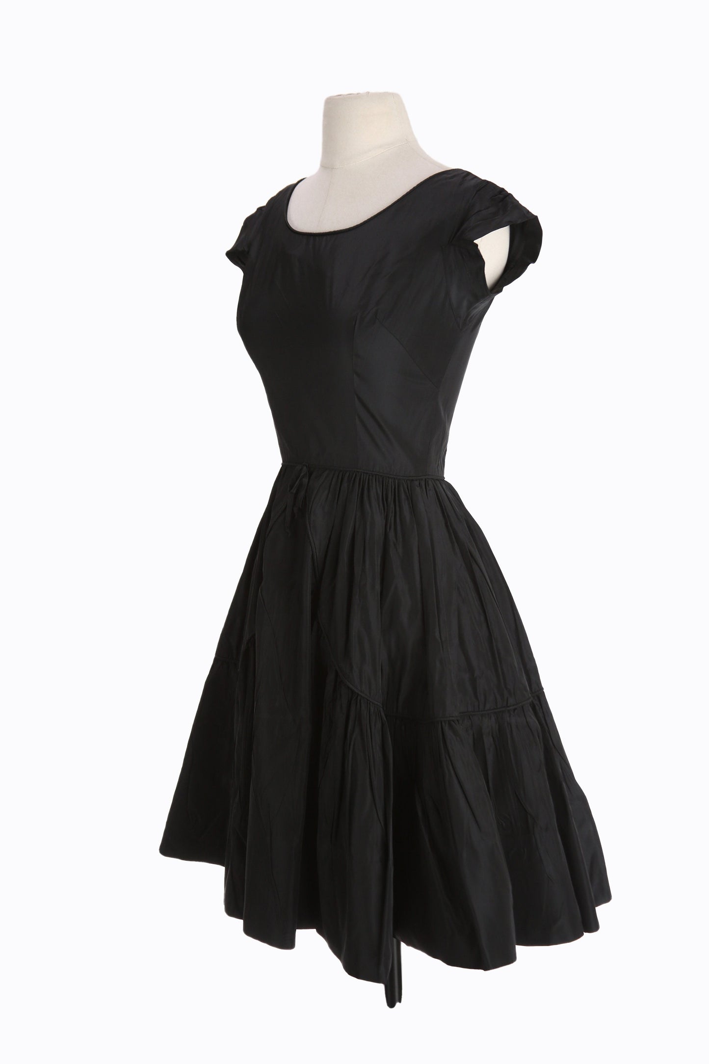 1950's Women's Black Casual Dress by Gay Gibson