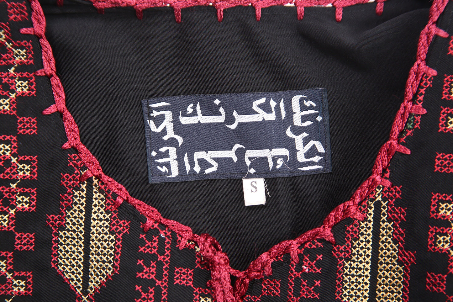 Women's Black Tunic Embroidered Dress