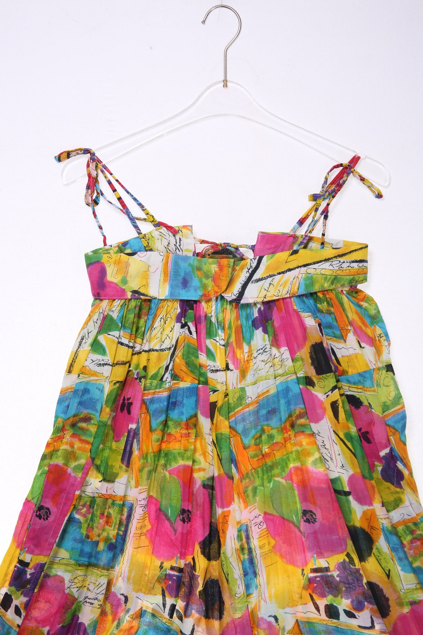 Vintage Women's Floral Print Sleeveless Summer Cotton Jumpsuit