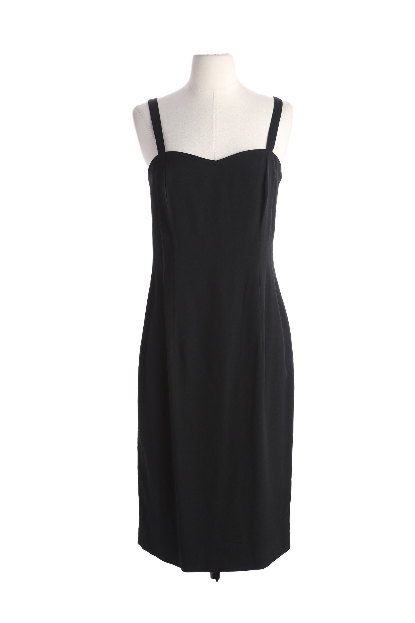 Y2K Black Slip Evening Dress