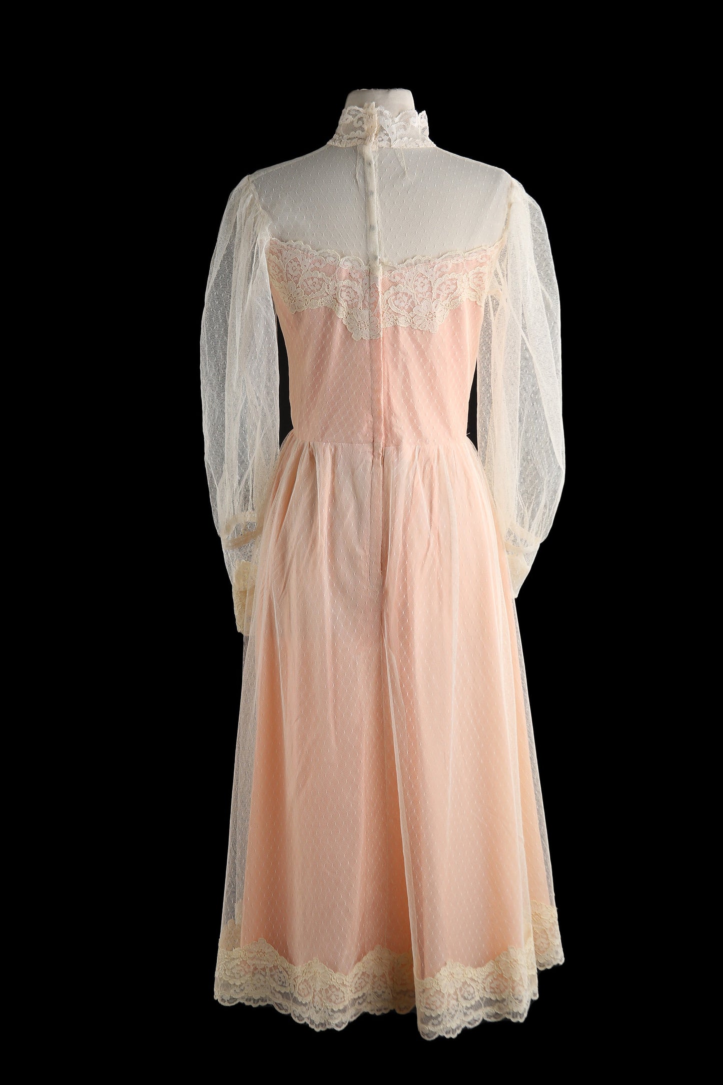 Vintage Women's Lace Prairie Dress