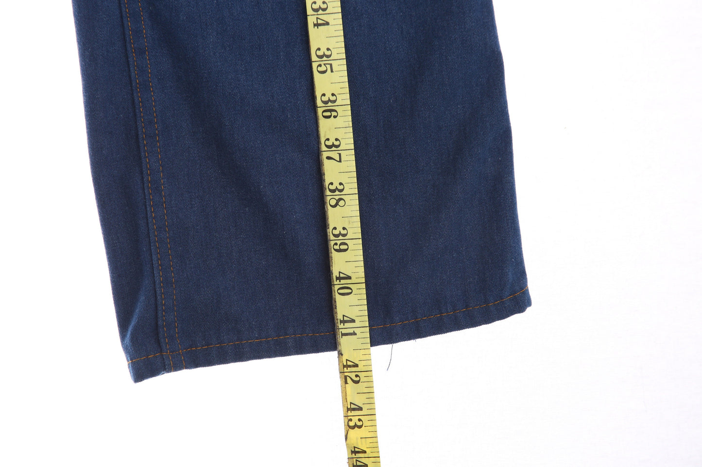 Tour De France Vintage 70s Blue Denim Pants