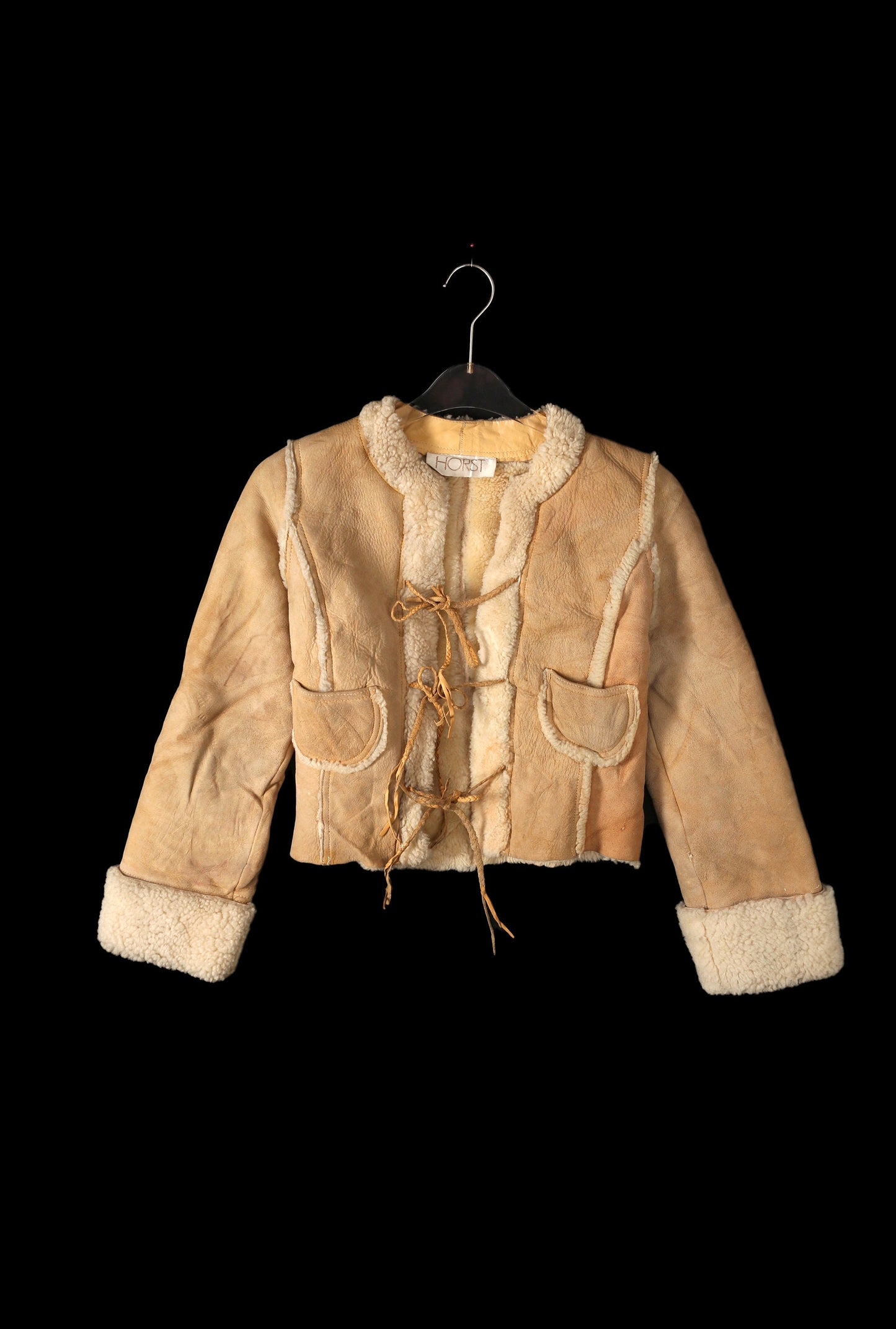 Vintage Women's Brown Shearling Jacket - Estimated Era 1970's - 1980's