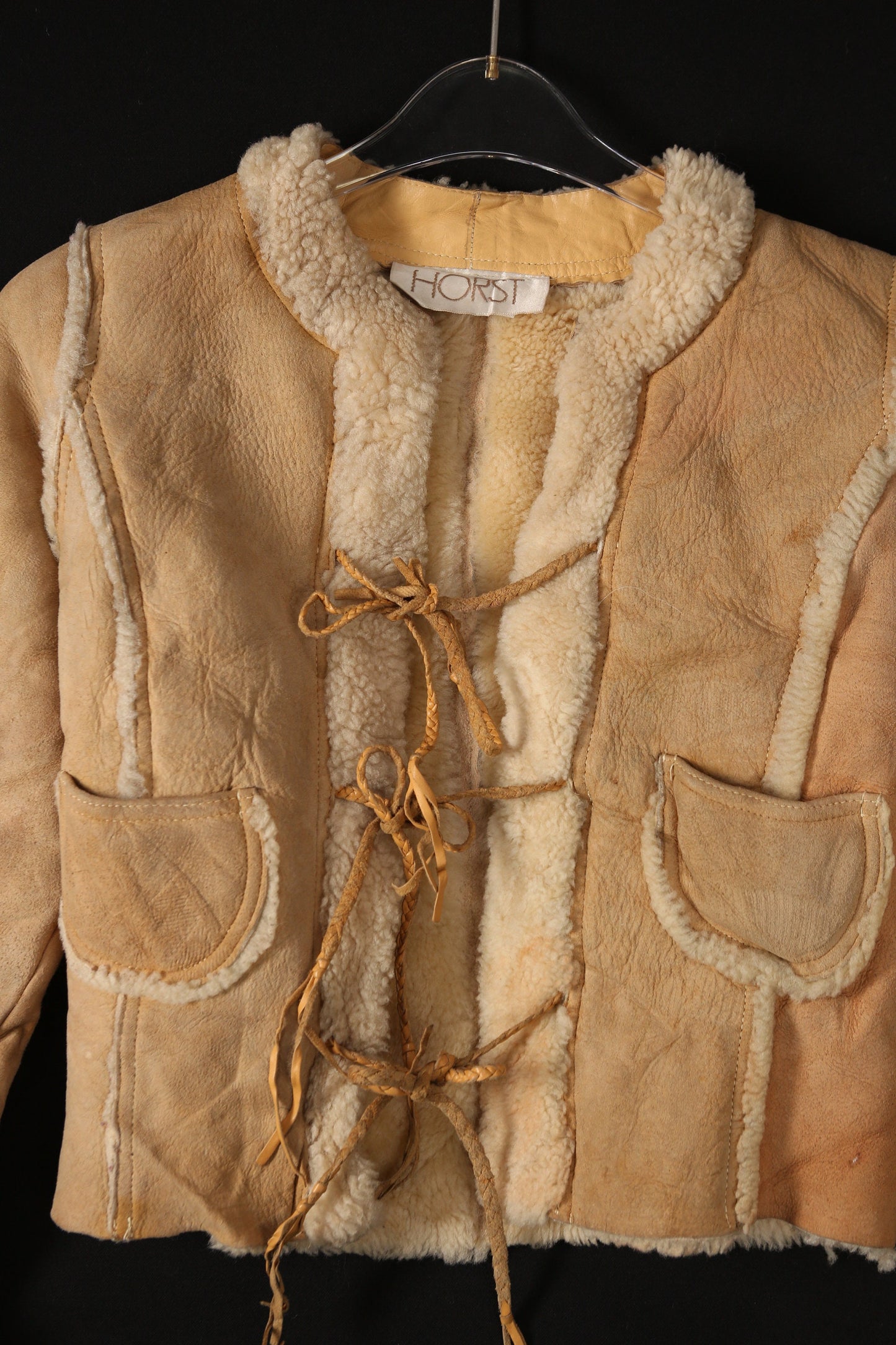 Vintage Women's Brown Shearling Jacket - Estimated Era 1970's - 1980's