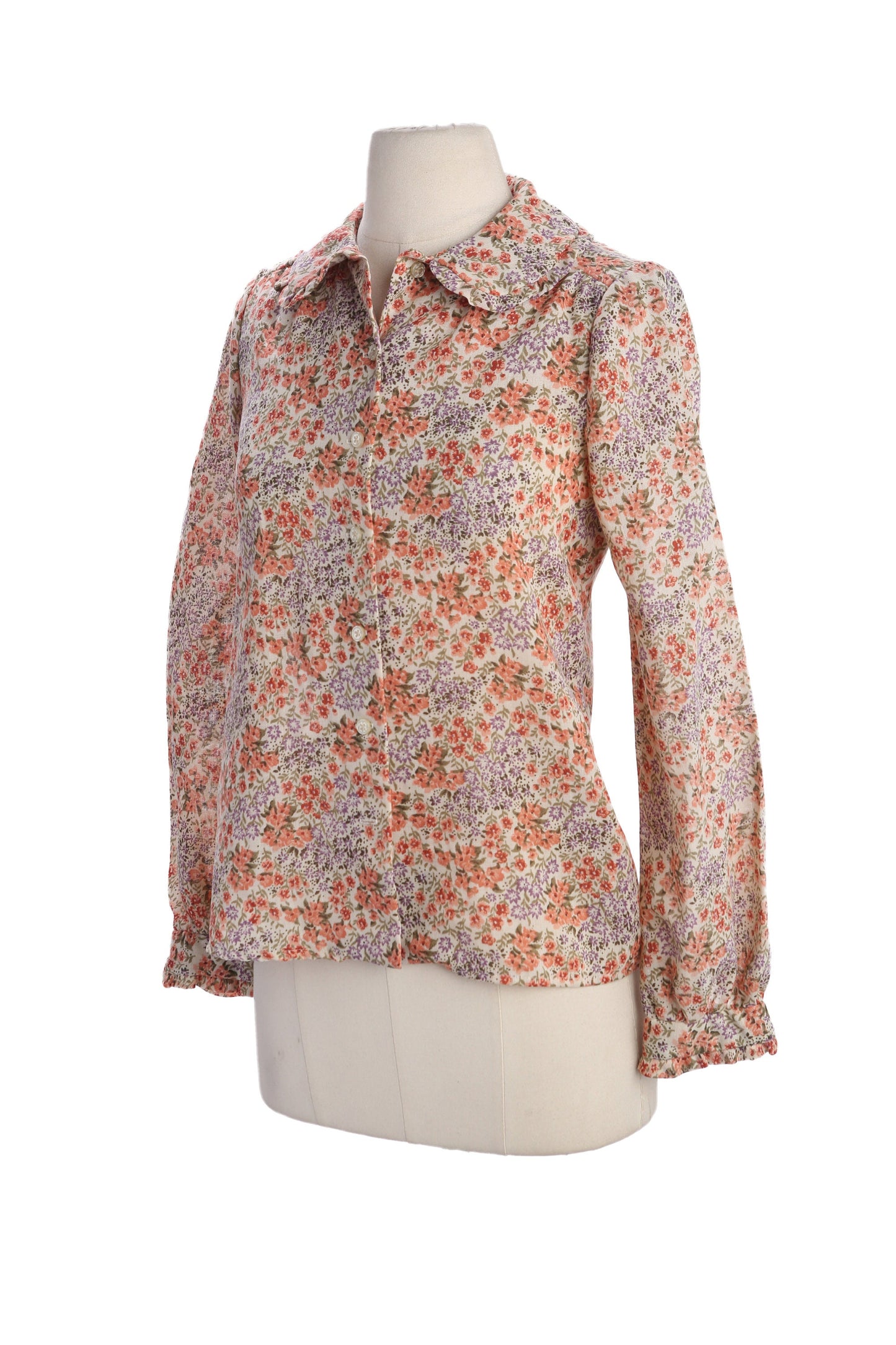 Women's Floral Print Casual Top by Evelyn de Jonge