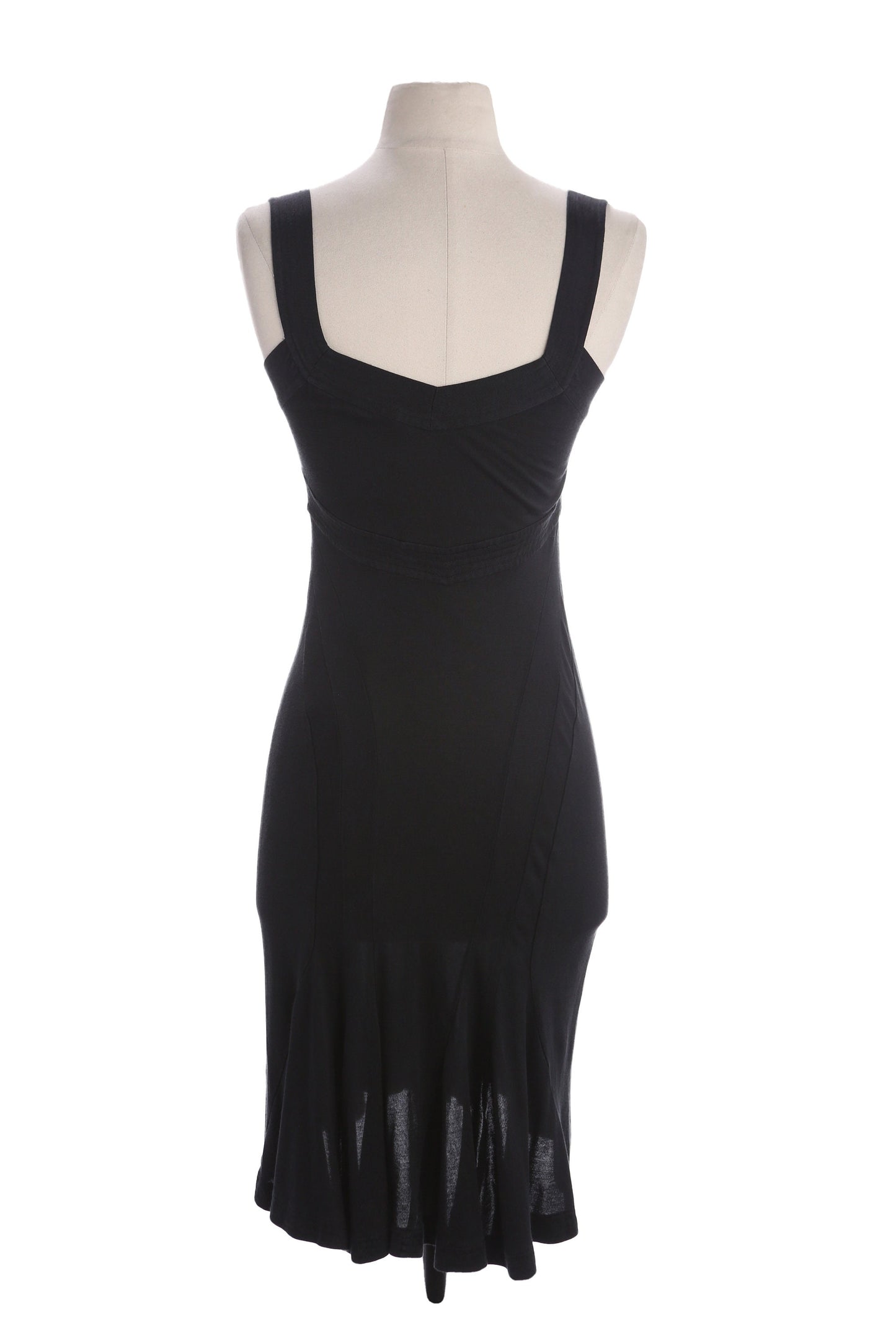 Vintage Black Evening Sleeveless Dress by Diane Von Furstenberg