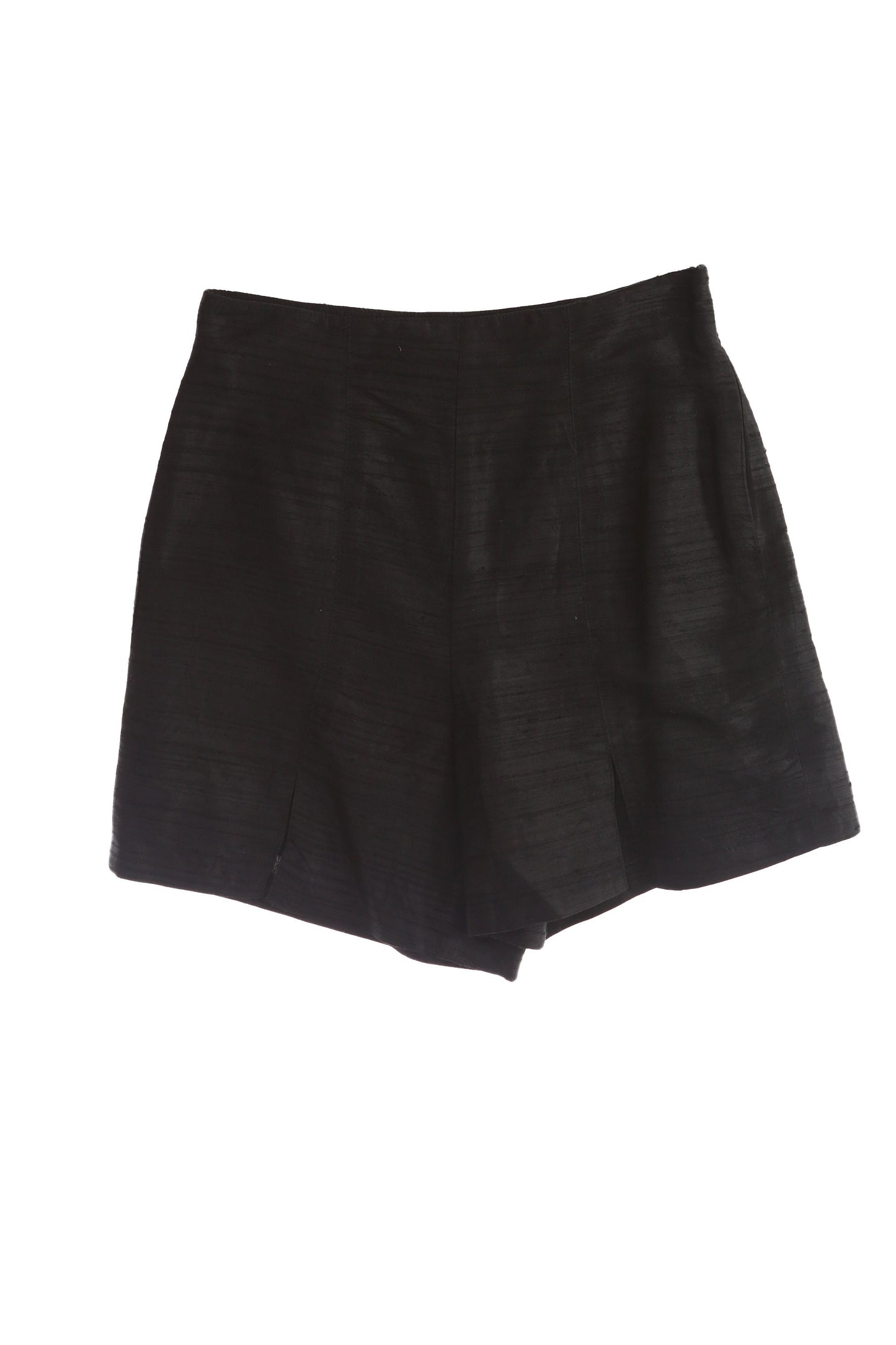Women Black High Waist Casual Shorts by Meryl Feran Couture - Est Era 80s - 90s