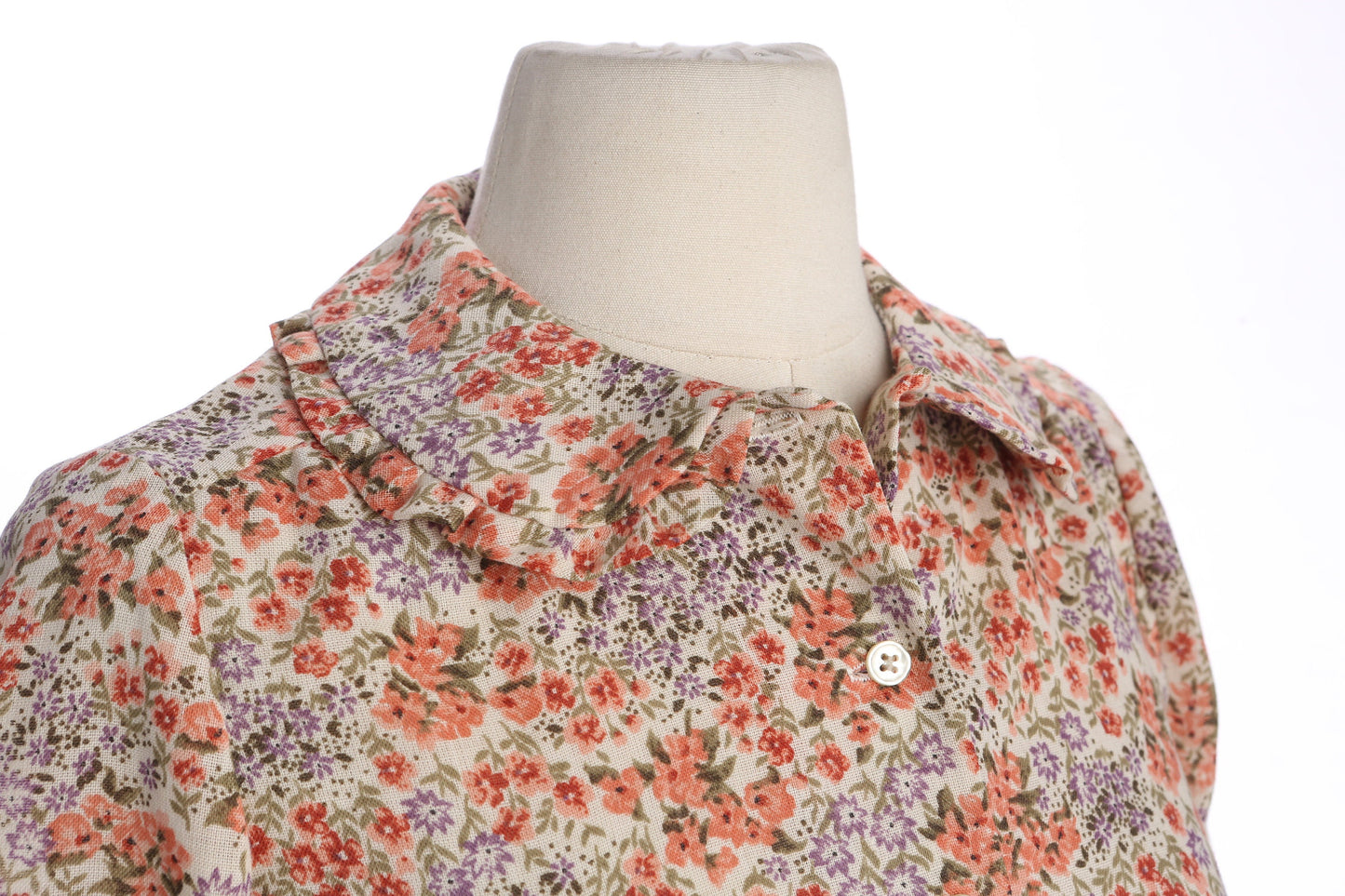 Women's Floral Print Casual Top by Evelyn de Jonge