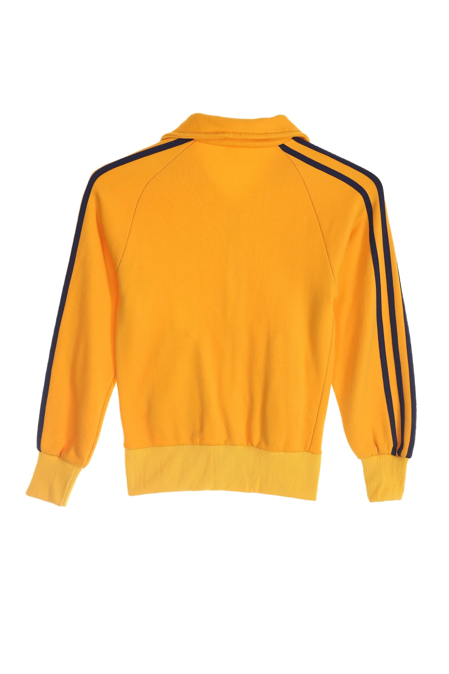 Vintage Yellow Tracksuit with Blue Stripes- Estimated Era 1970's