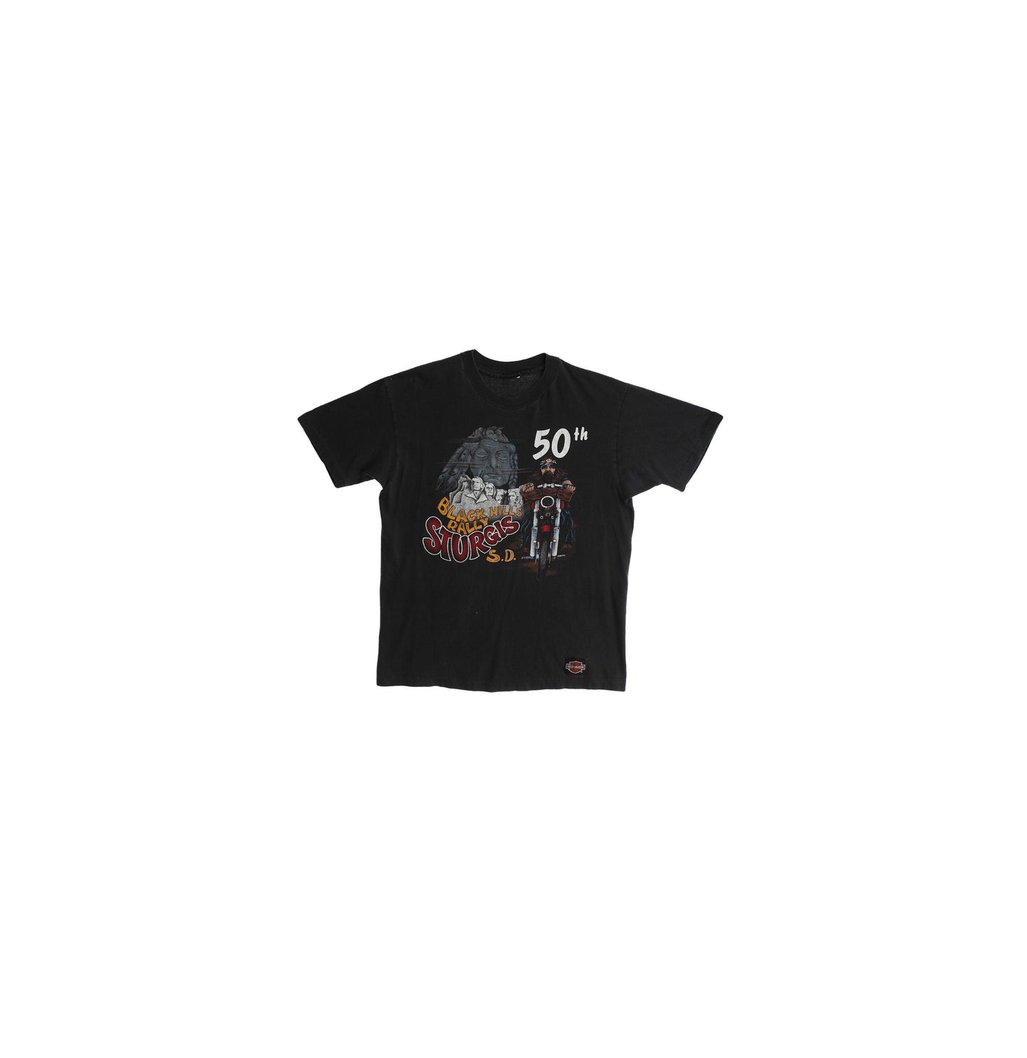 Black Hills Rally - 50th Sturgis Rally - Black Graphic T-shirt